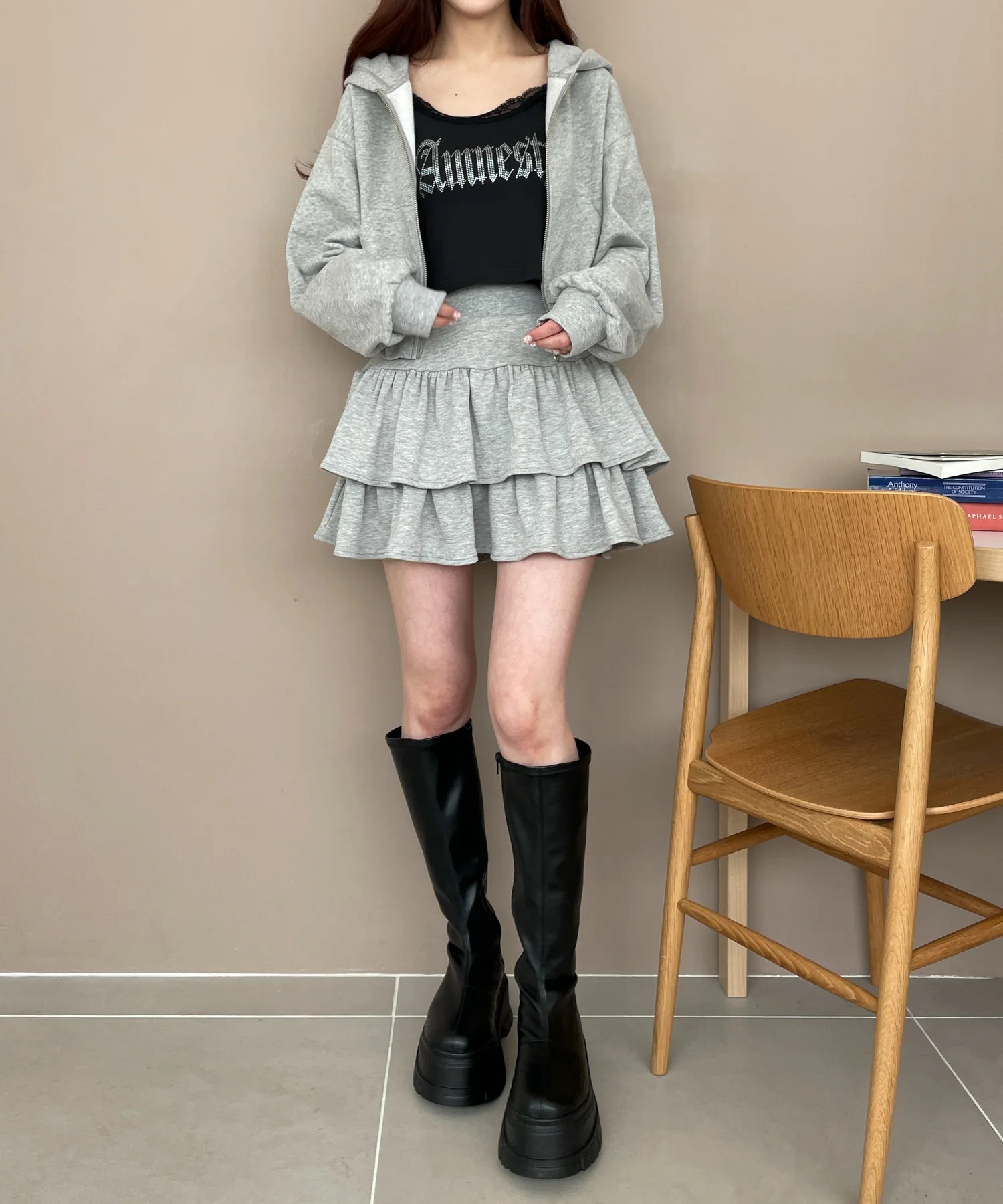 Wジップショートパーカー - Image 16