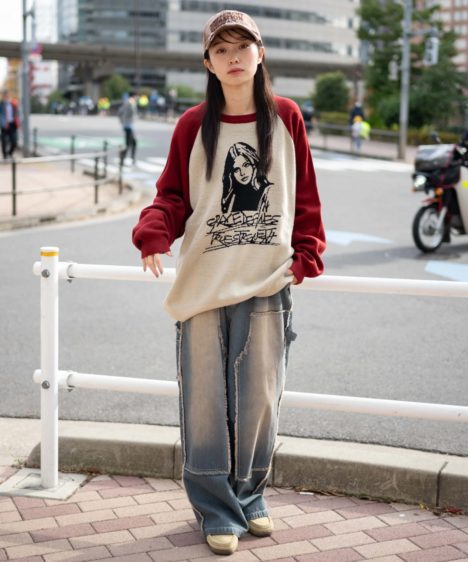 ラグランジャガードグラフィックプルオーバー - Image 4