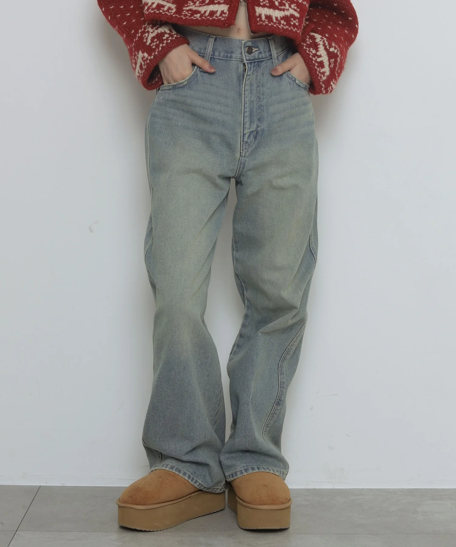 ストレートデニムパンツ - Image 3
