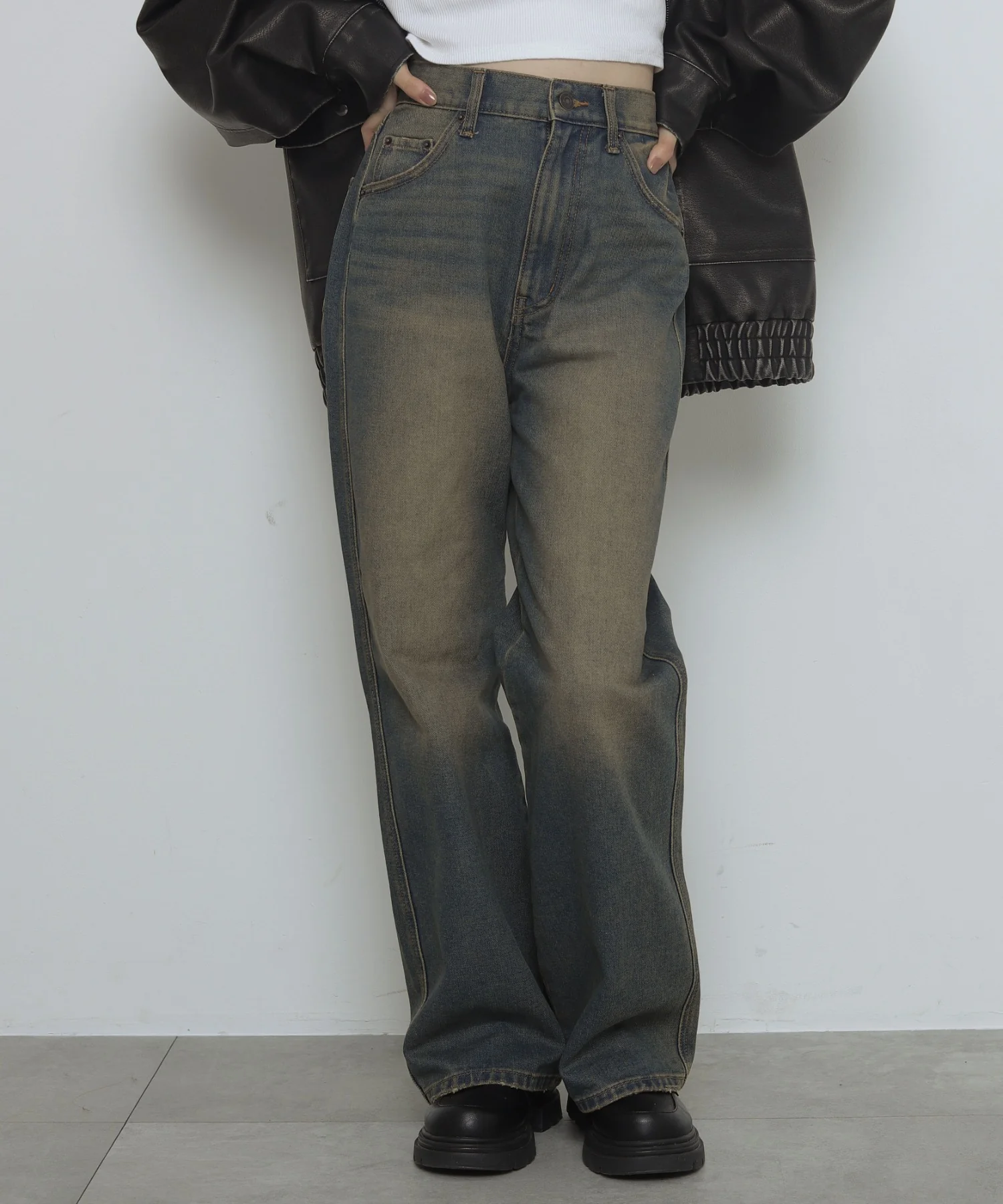 ストレートデニムパンツ - Image 31