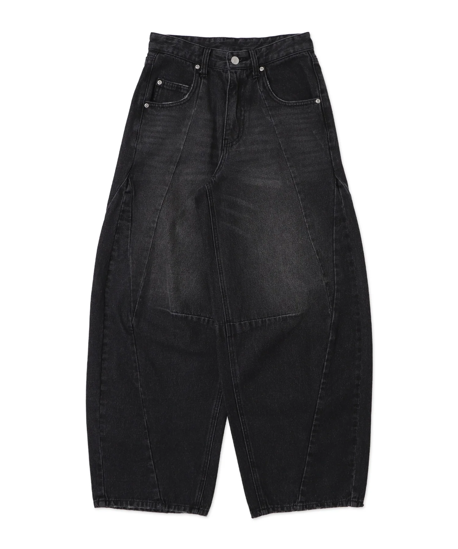 カーブラインバレルレッグデニムパンツ - Image 19