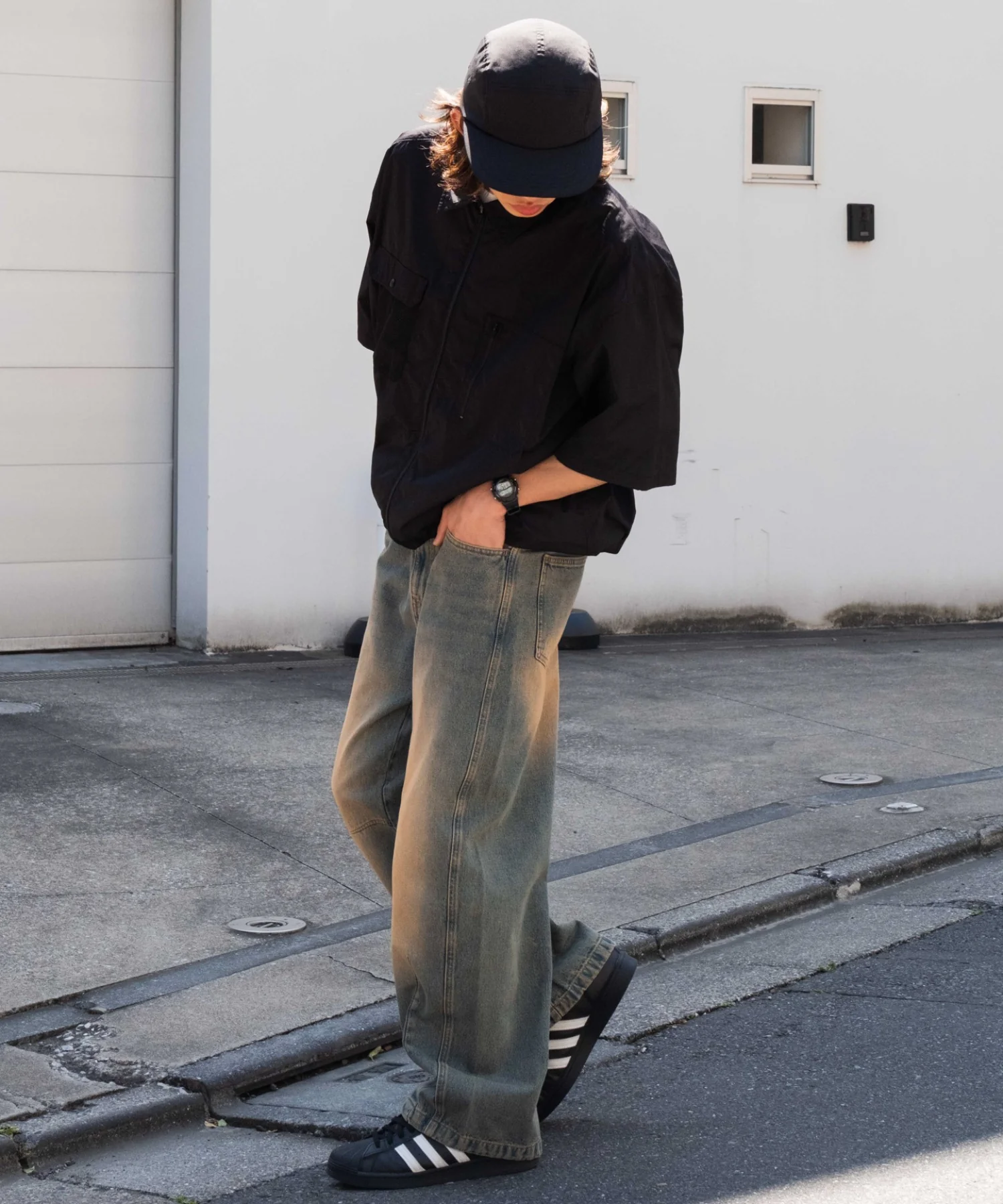 イージーバレルレッグデニムパンツ - Image 11