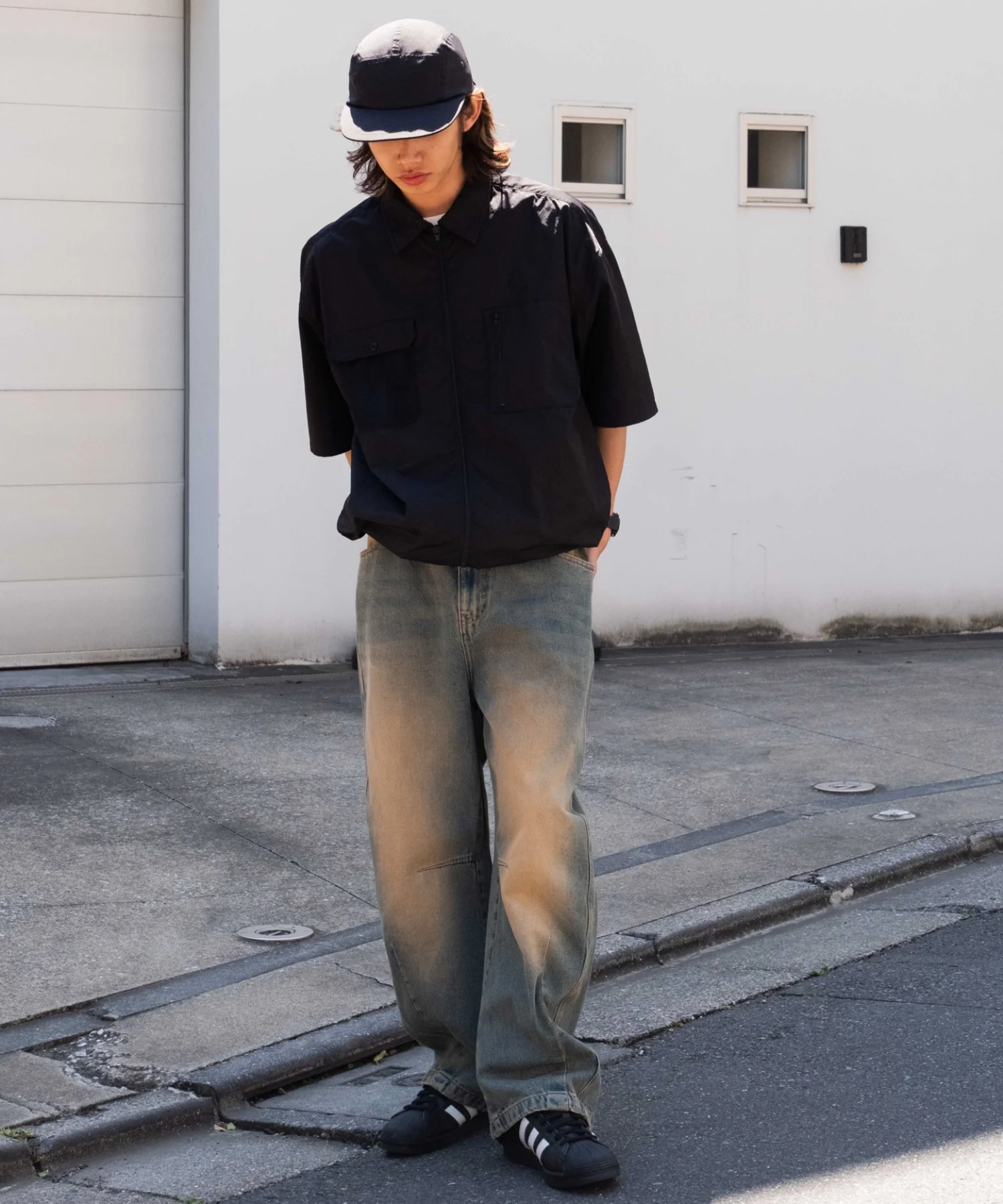 イージーバレルレッグデニムパンツ - Image 3