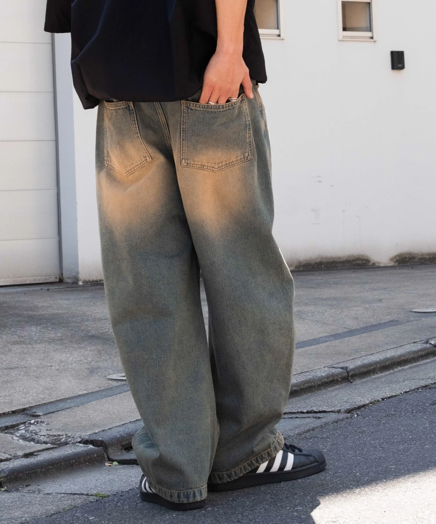 イージーバレルレッグデニムパンツ - Image 7