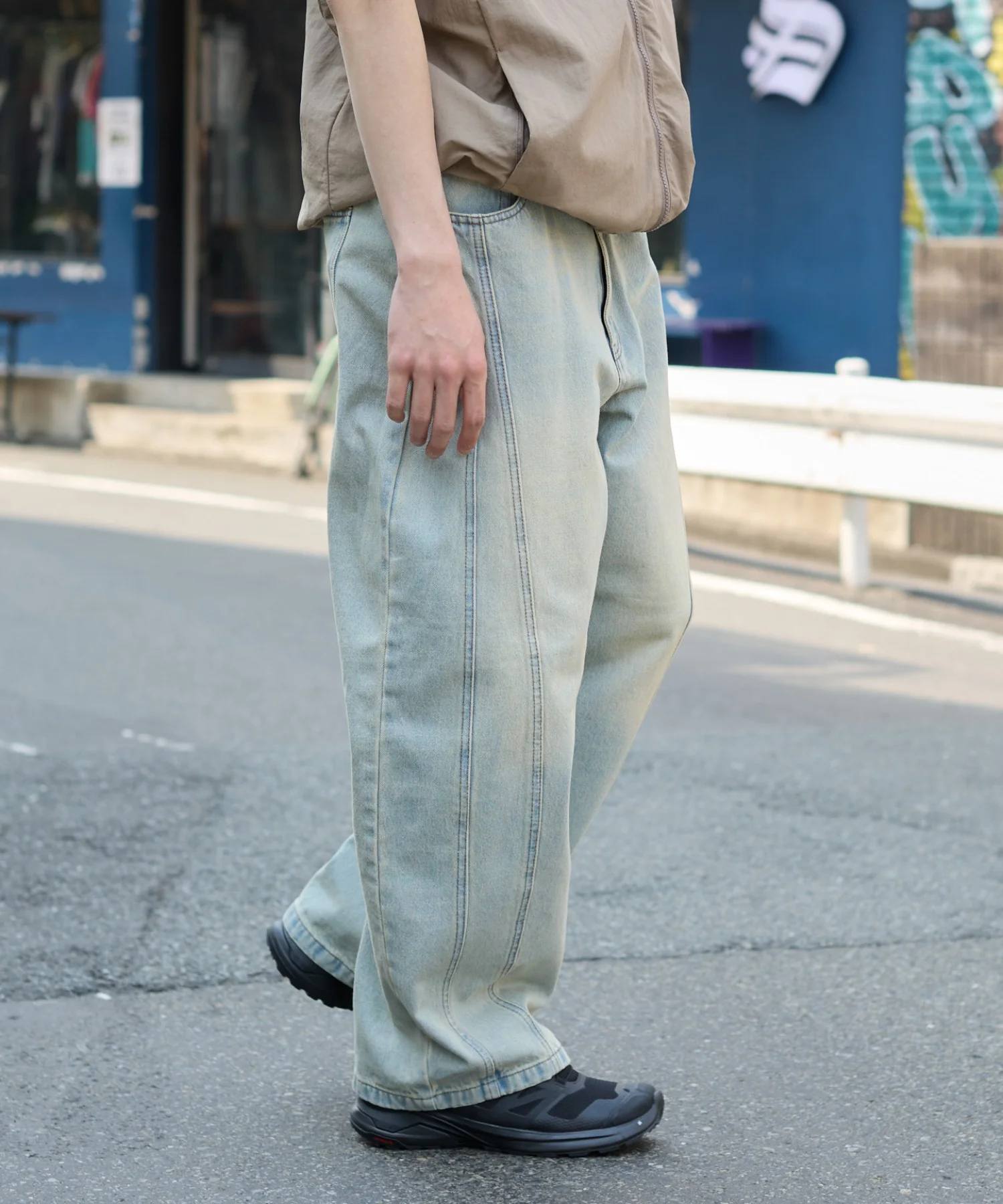 イージー3Dバレルレッグデニムパンツ - Image 19