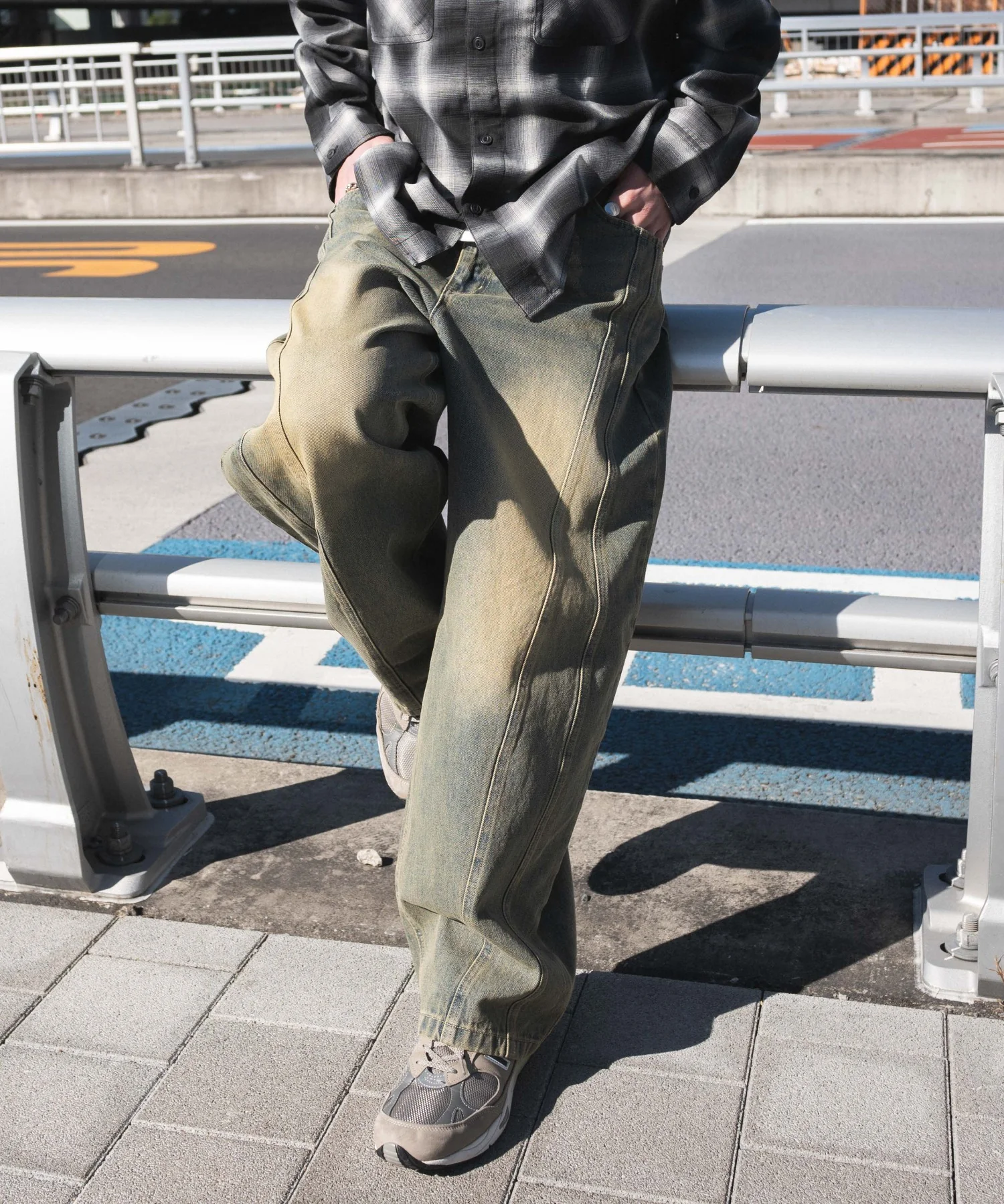 イージー3Dバレルレッグデニムパンツ - Image 26