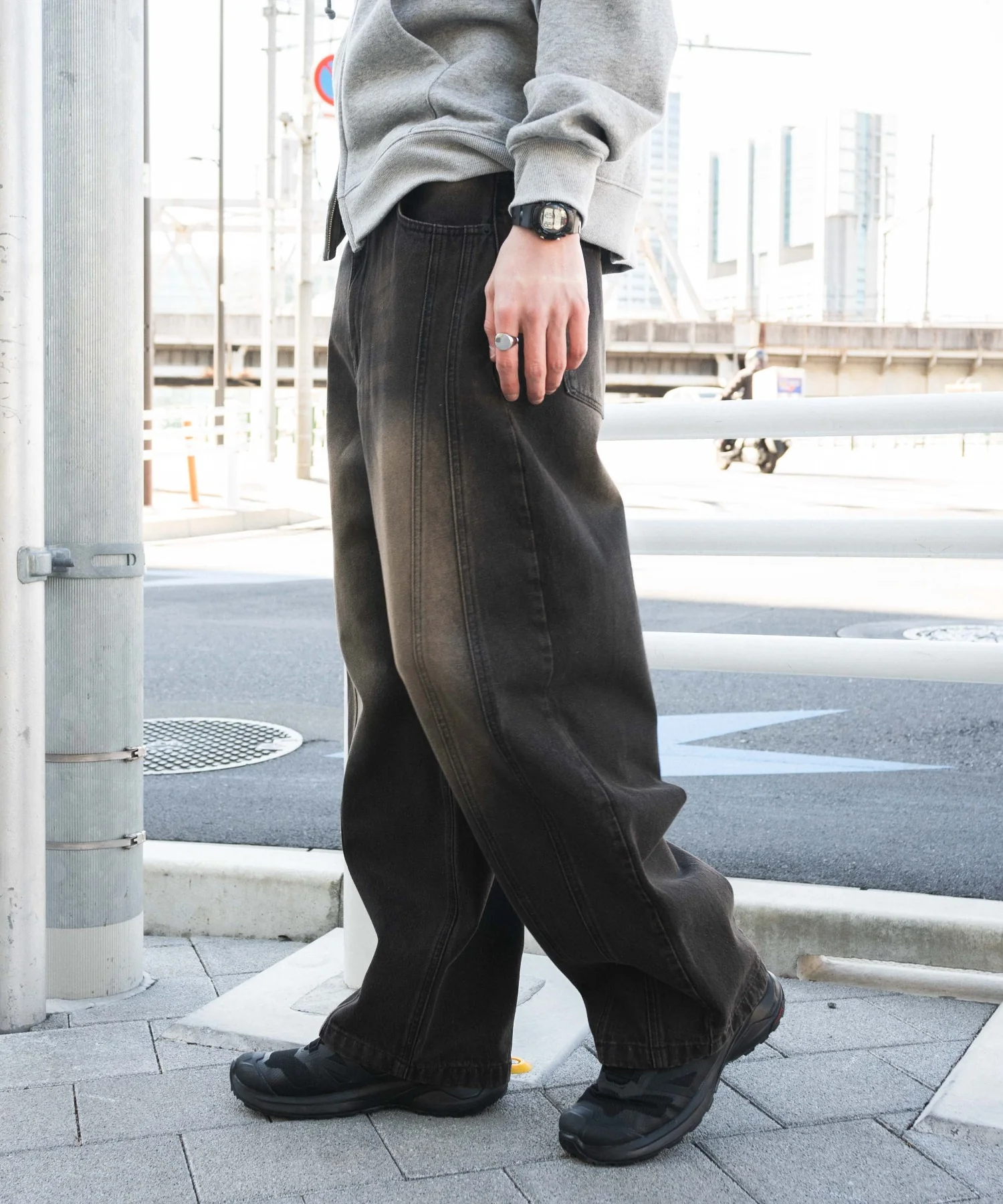 イージー3Dバレルレッグデニムパンツ - Image 28