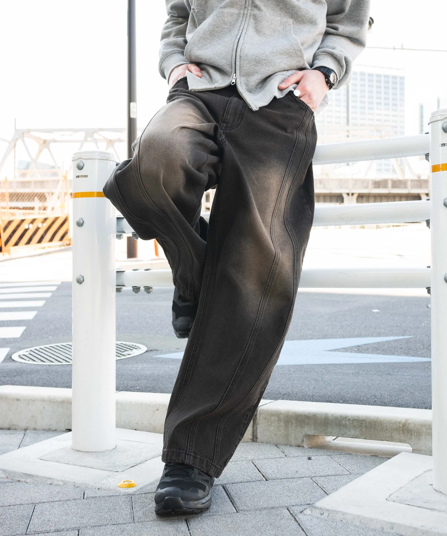 イージー3Dバレルレッグデニムパンツ - Image 31