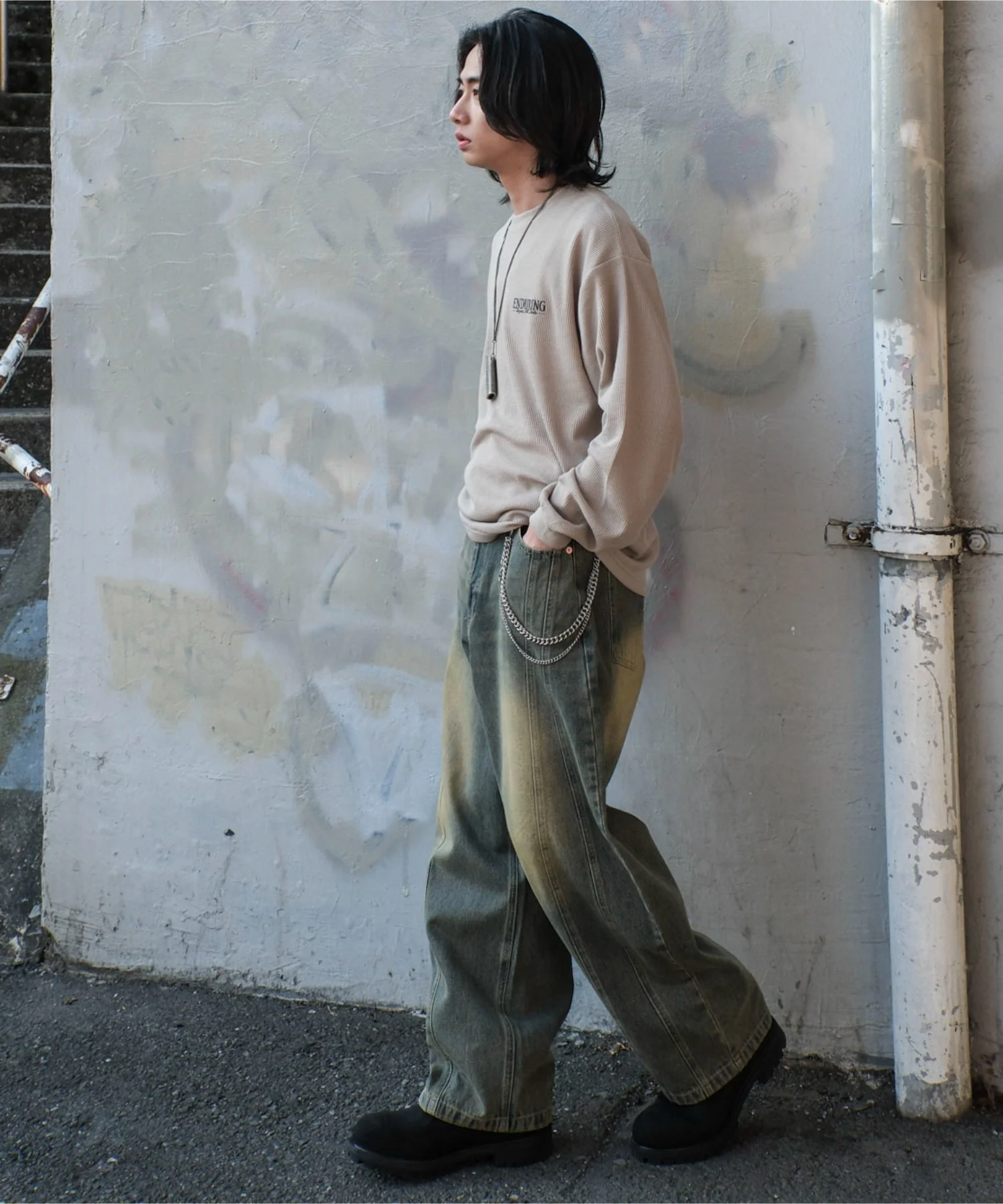 イージー3Dバレルレッグデニムパンツ - Image 56