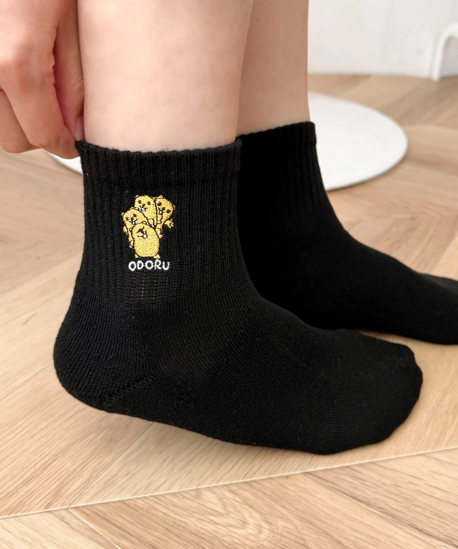 モチーフロゴ刺繍アンクルパイルソックス(23-25cm) - Image 8