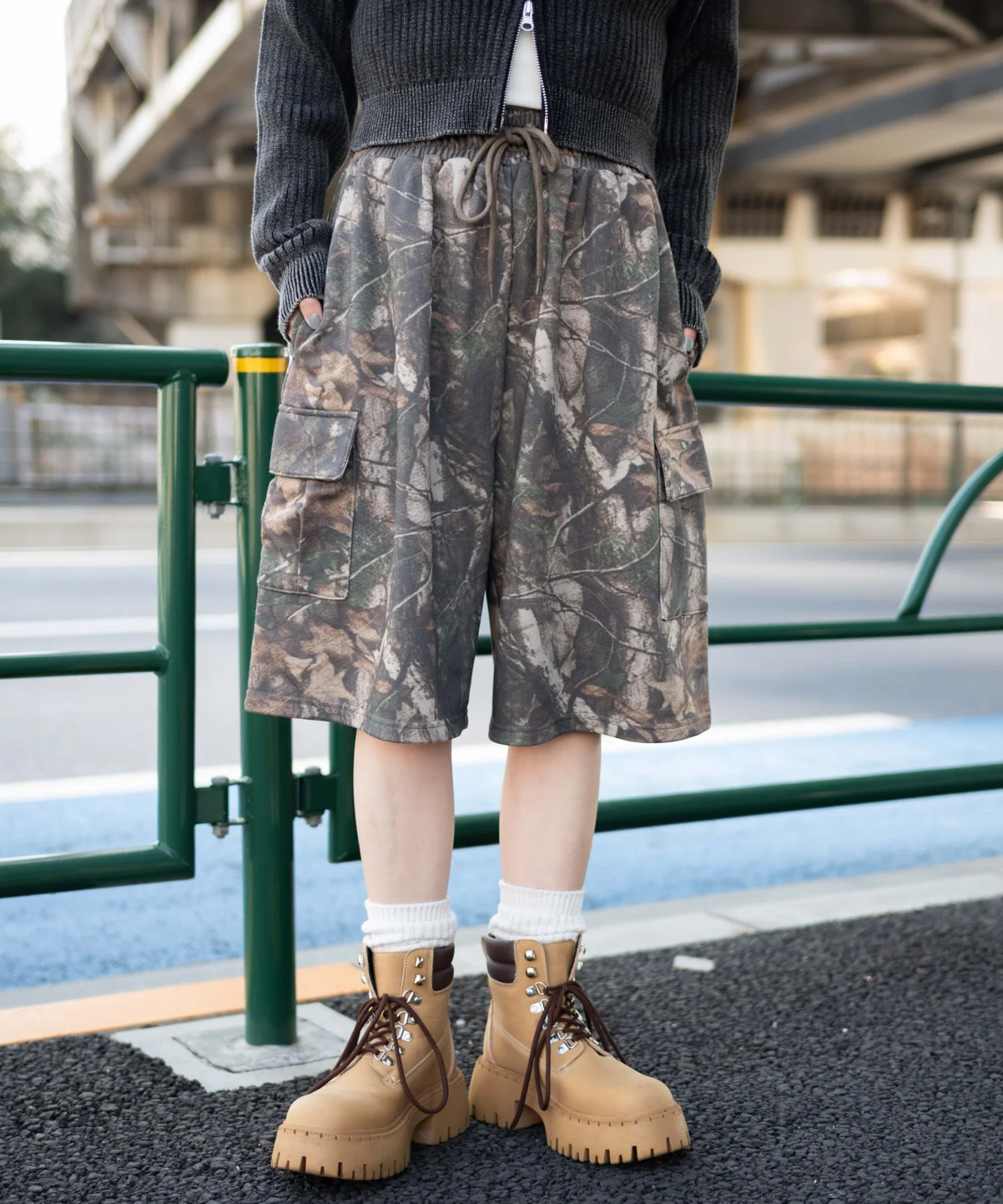 リアルツリーカモフラハーフパンツ - Image 7