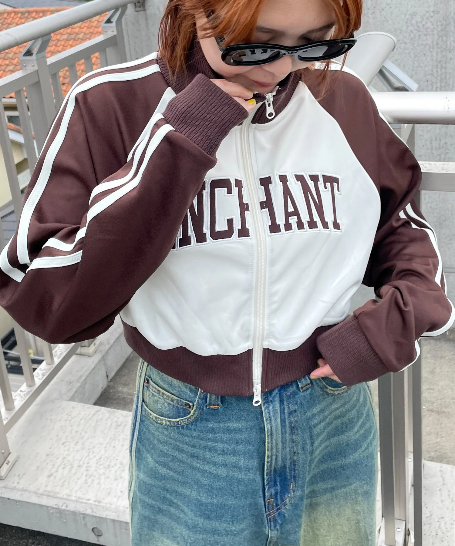 グラフィックショートトラックジャケット - Image 15