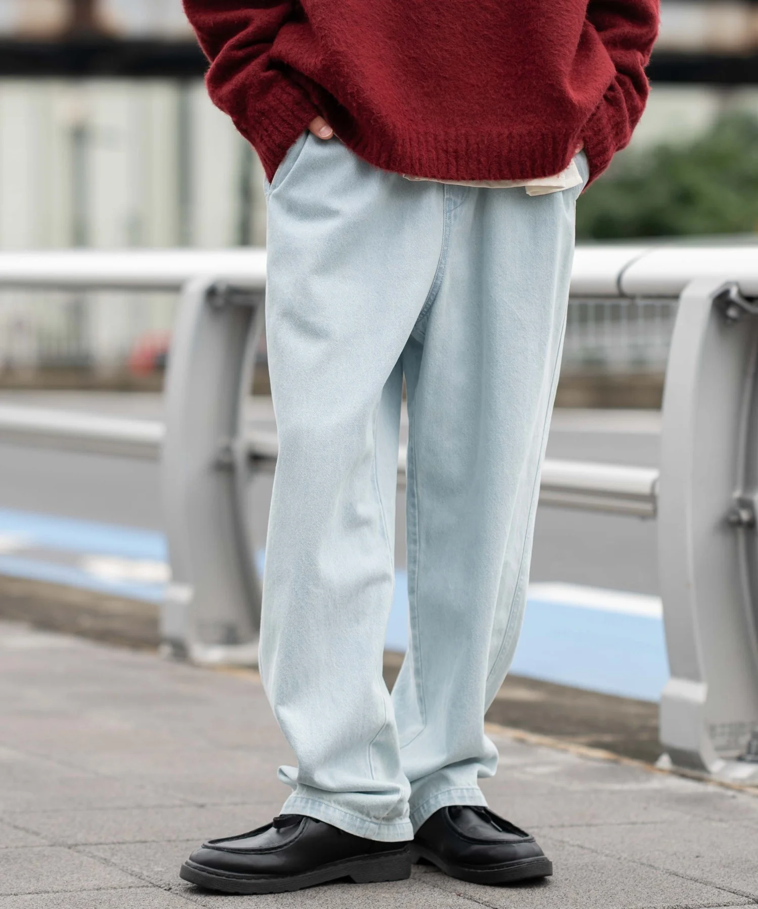 デニムイージーストレートパンツ - Image 15
