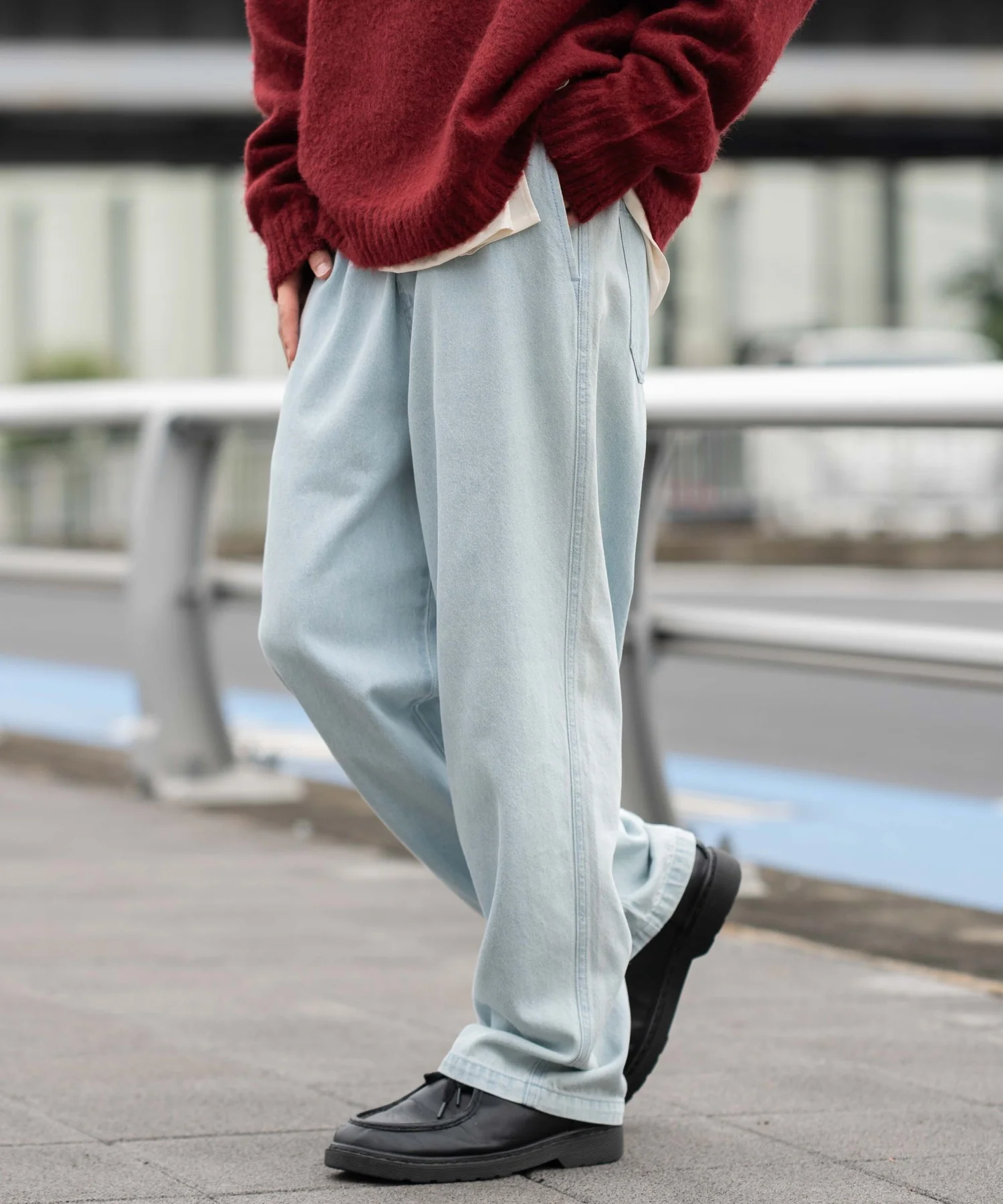 デニムイージーストレートパンツ - Image 17