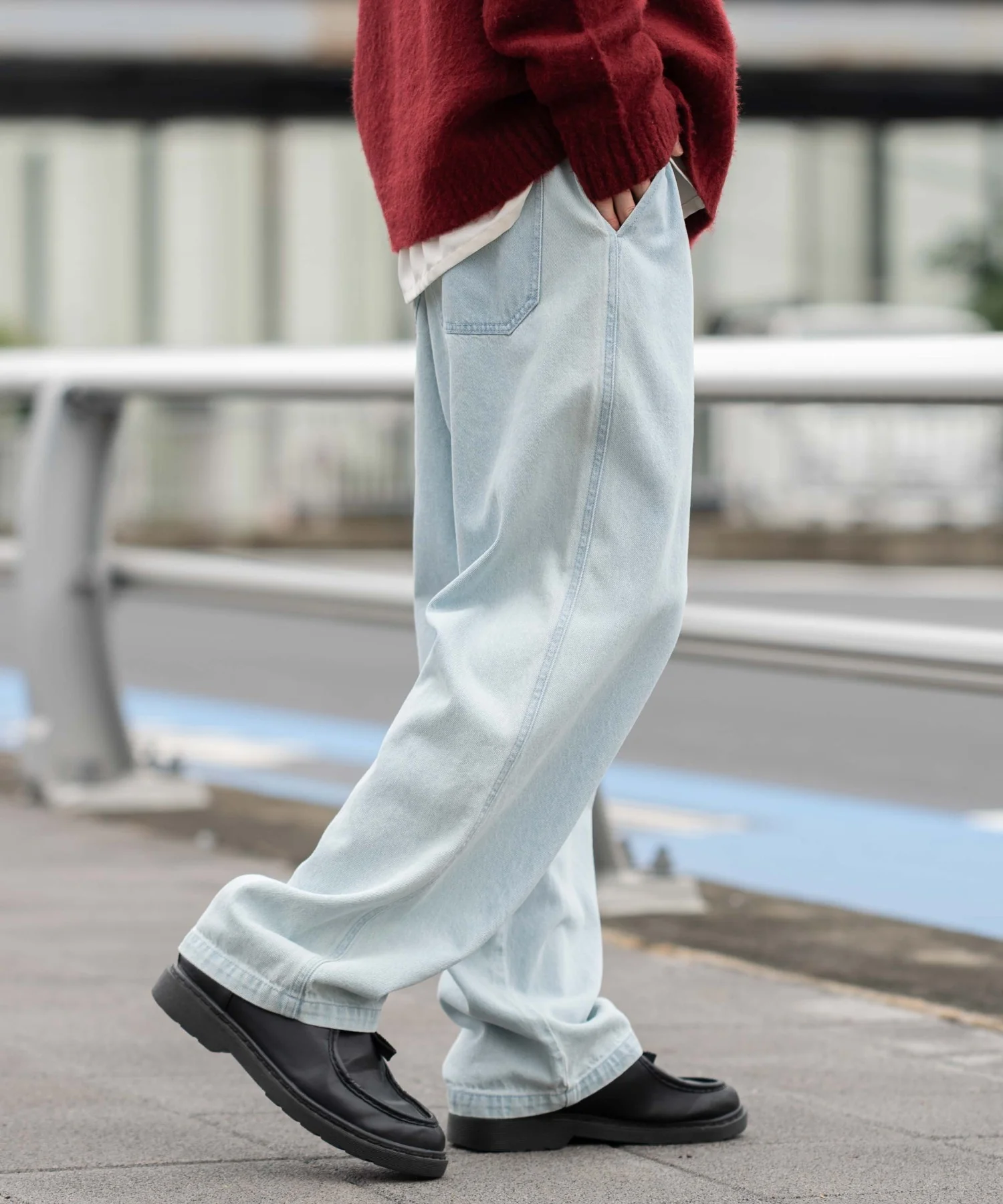 デニムイージーストレートパンツ - Image 19