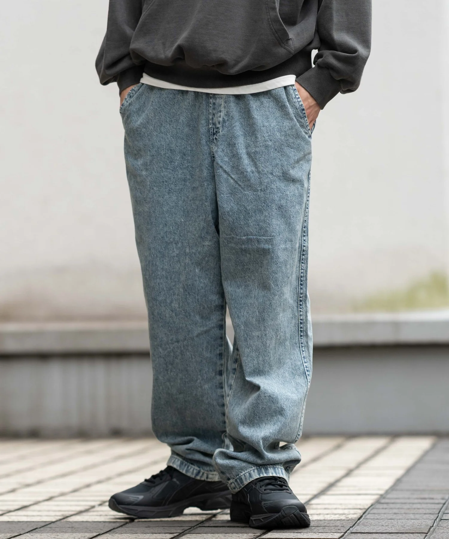 デニムイージーストレートパンツ - Image 23