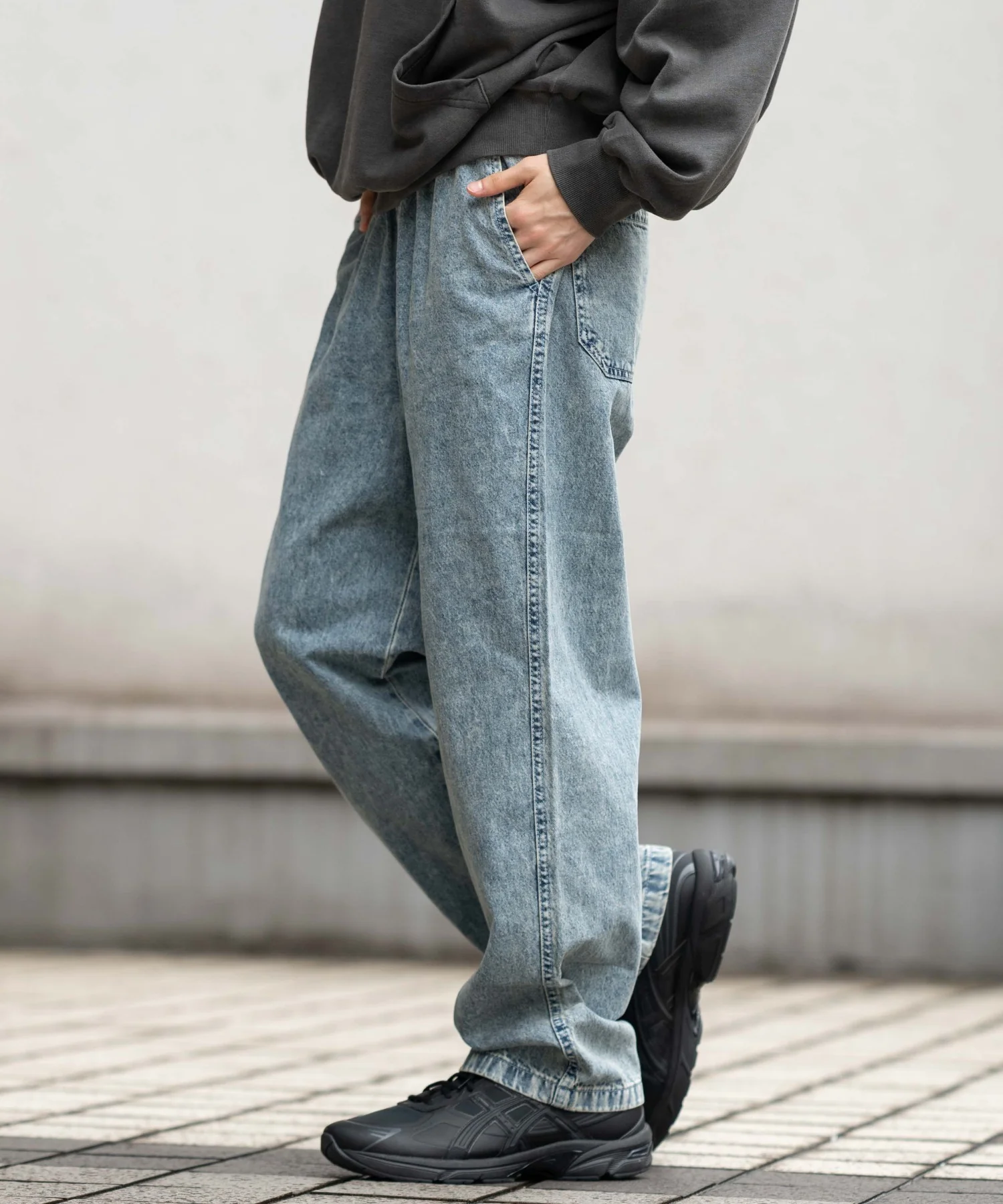 デニムイージーストレートパンツ - Image 24