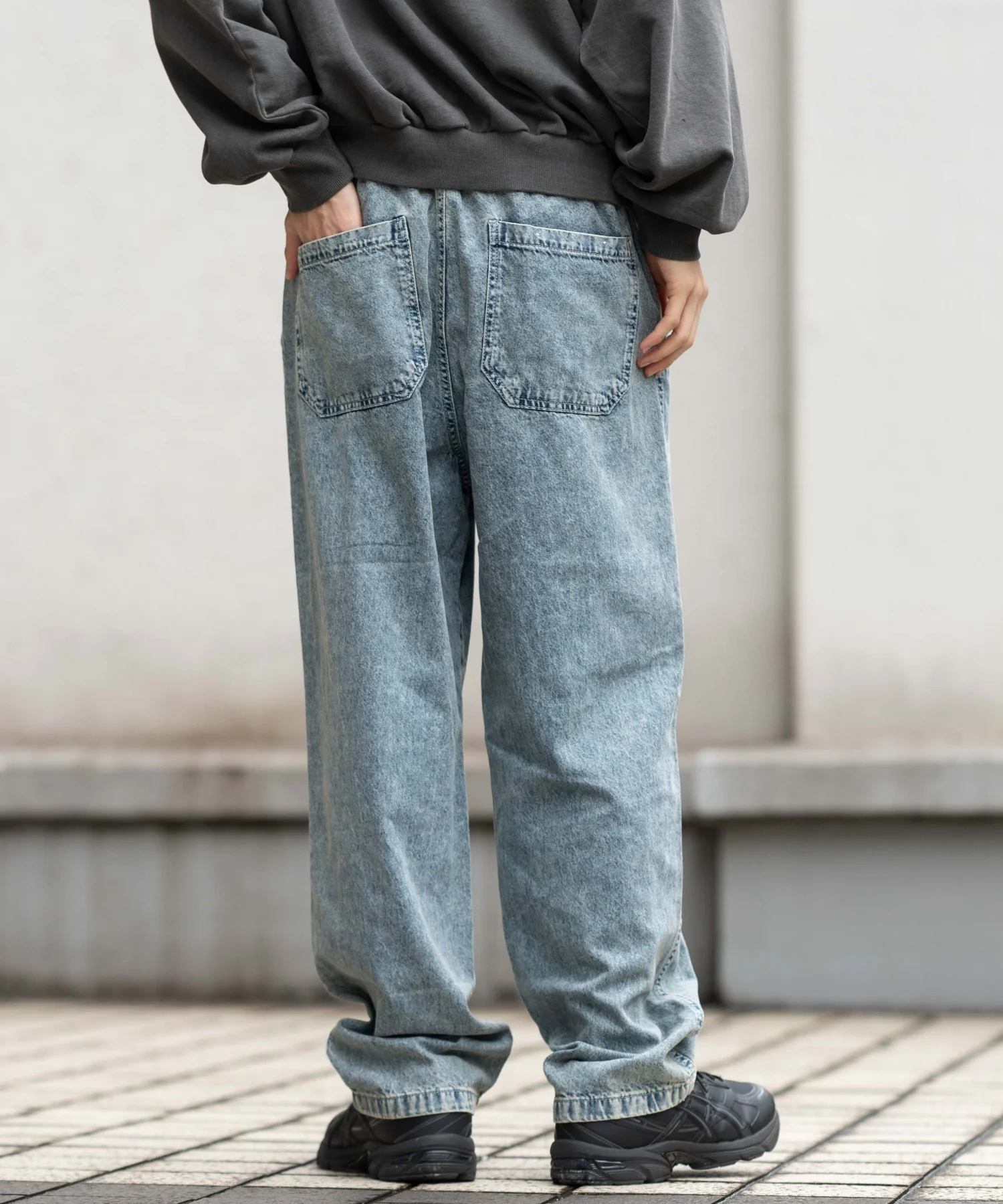 デニムイージーストレートパンツ - Image 25