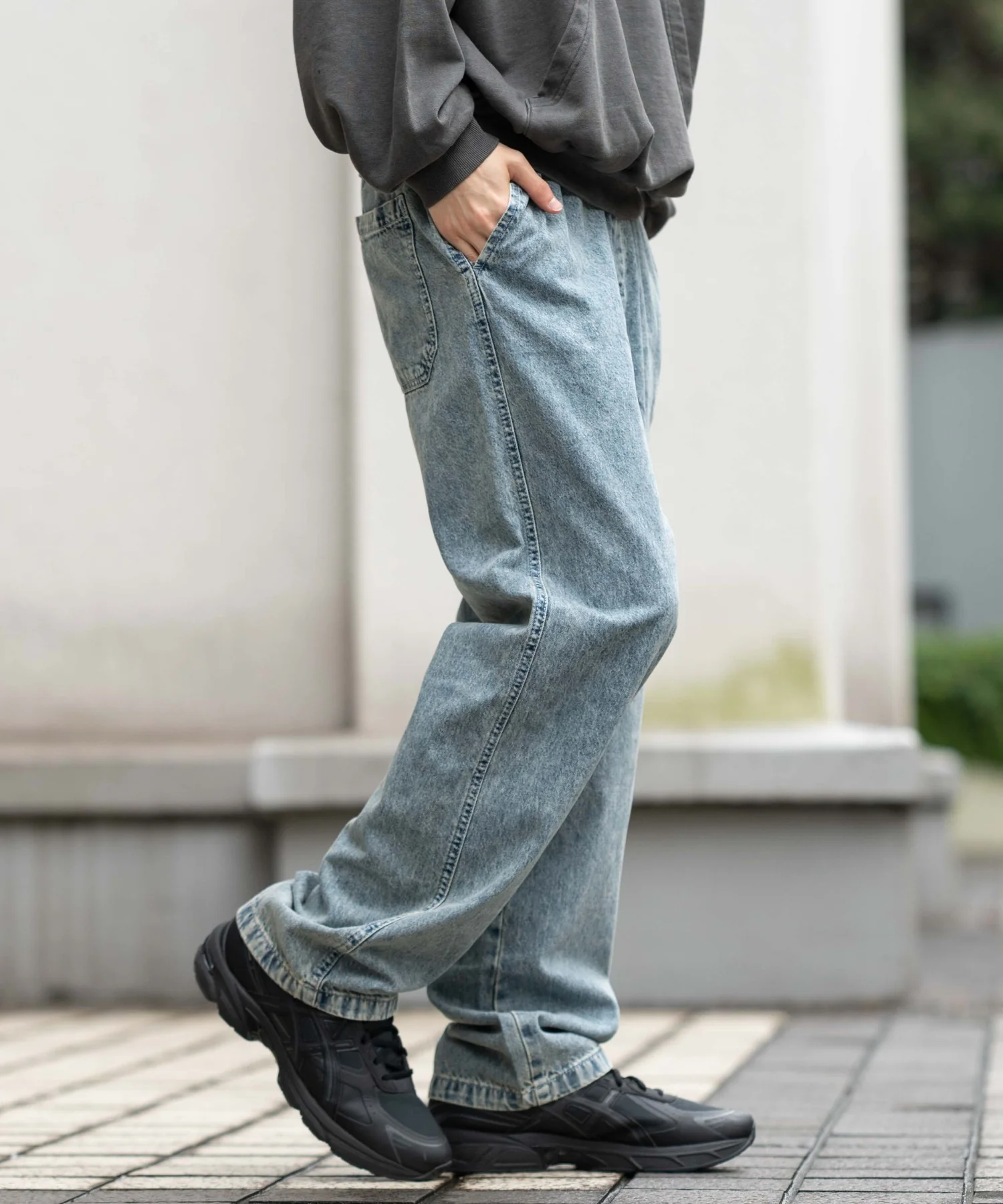デニムイージーストレートパンツ - Image 26