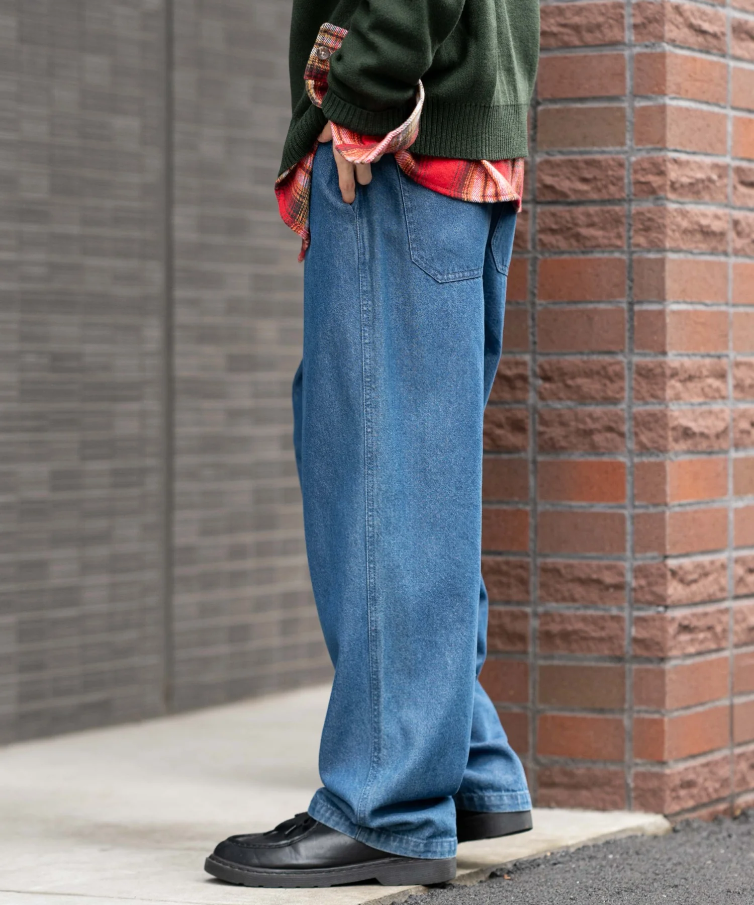 デニムイージーストレートパンツ - Image 33