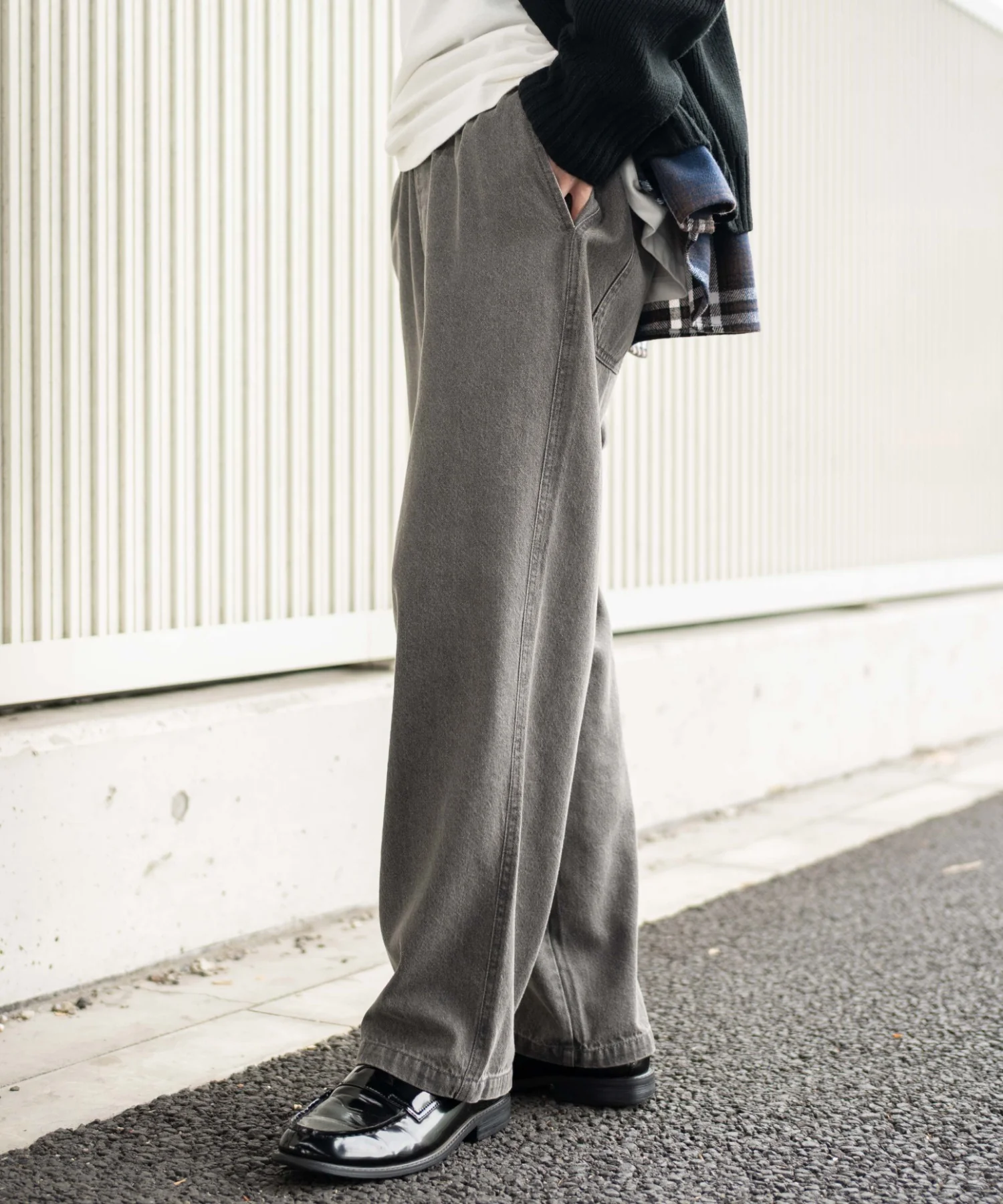 デニムイージーストレートパンツ - Image 40
