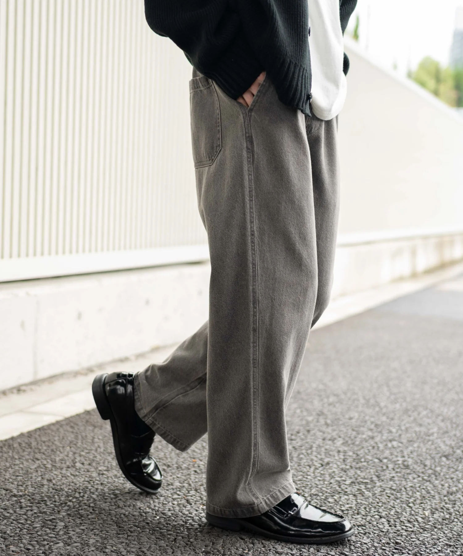 デニムイージーストレートパンツ - Image 43