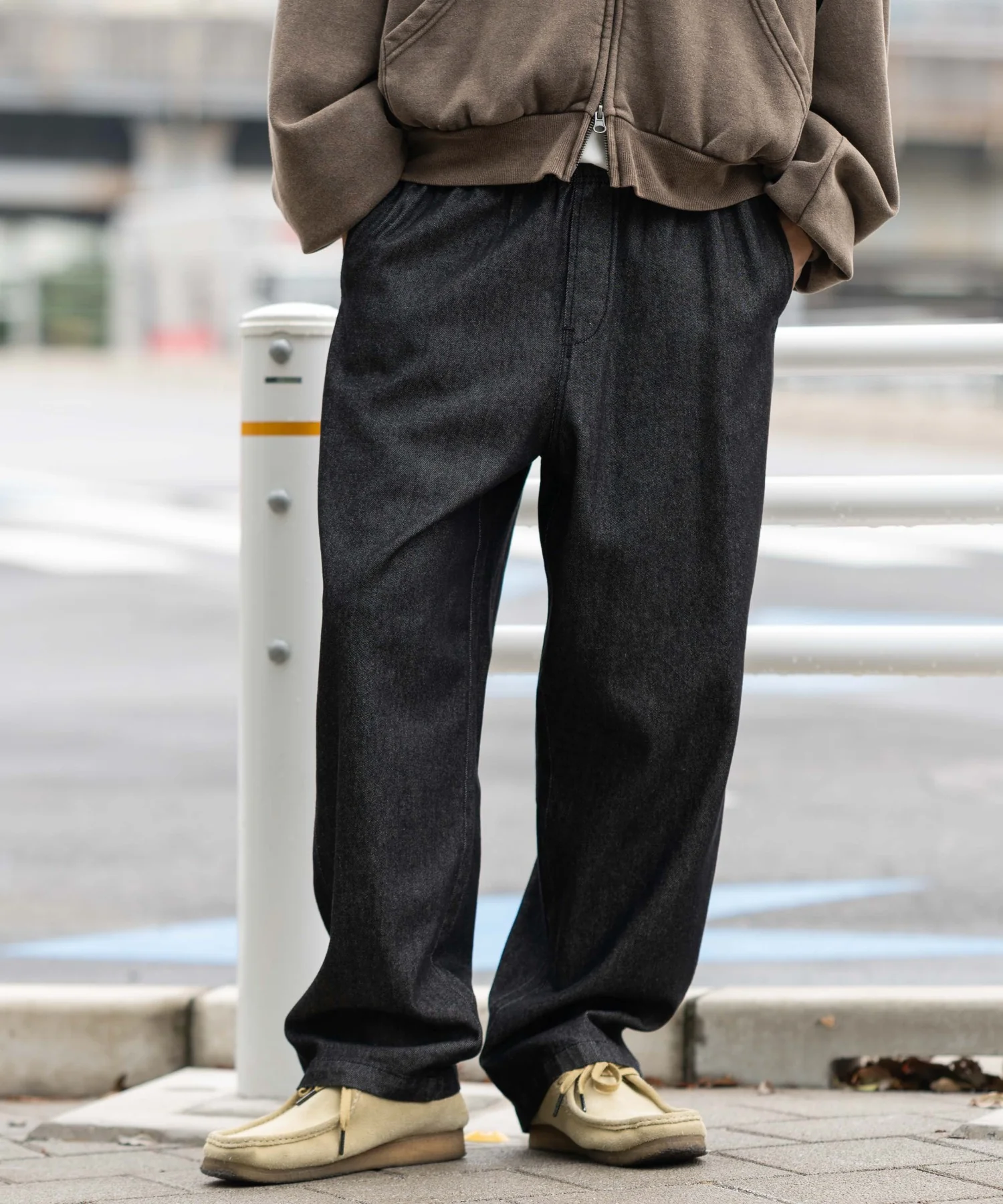 デニムイージーストレートパンツ - Image 47