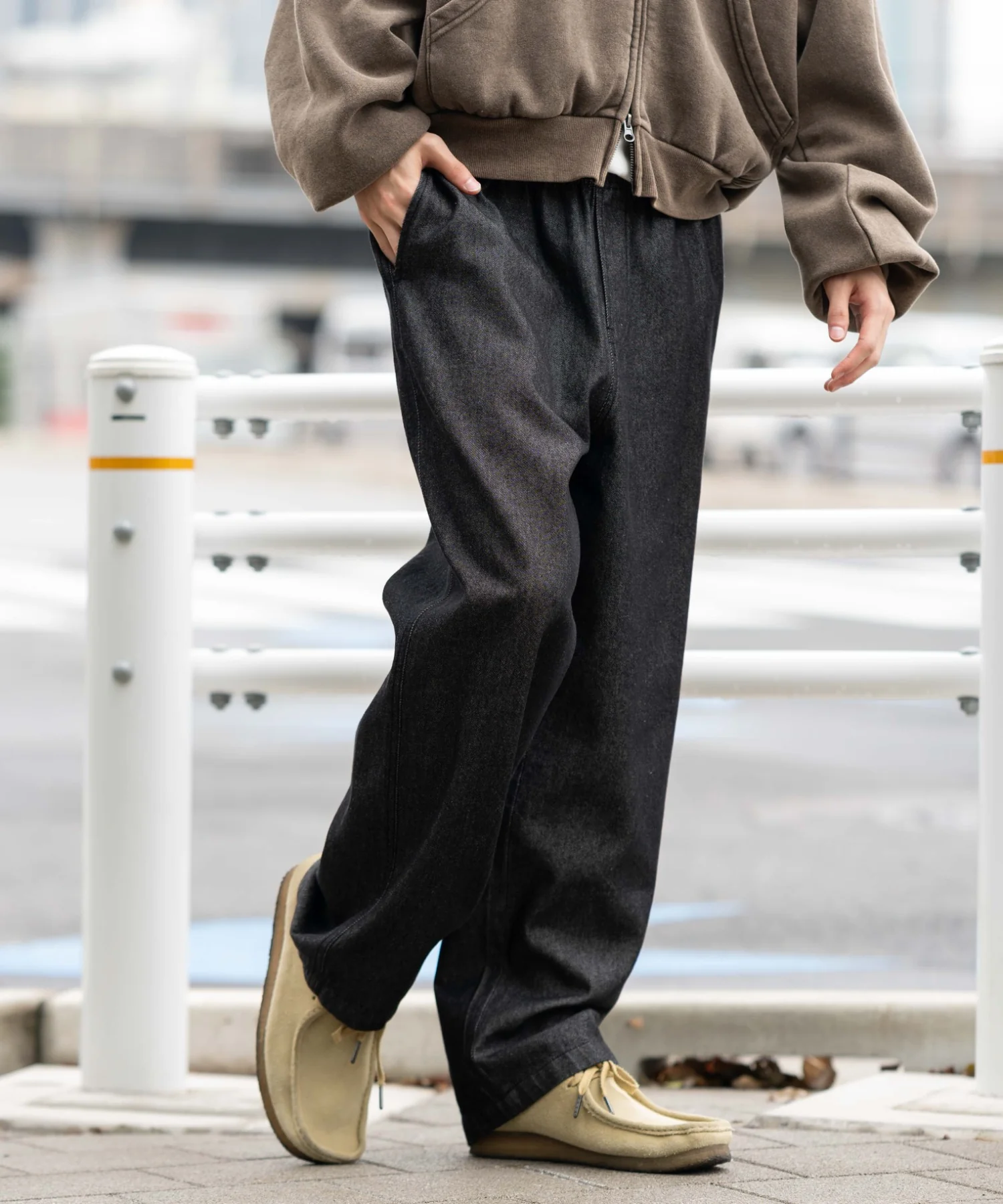 デニムイージーストレートパンツ - Image 48