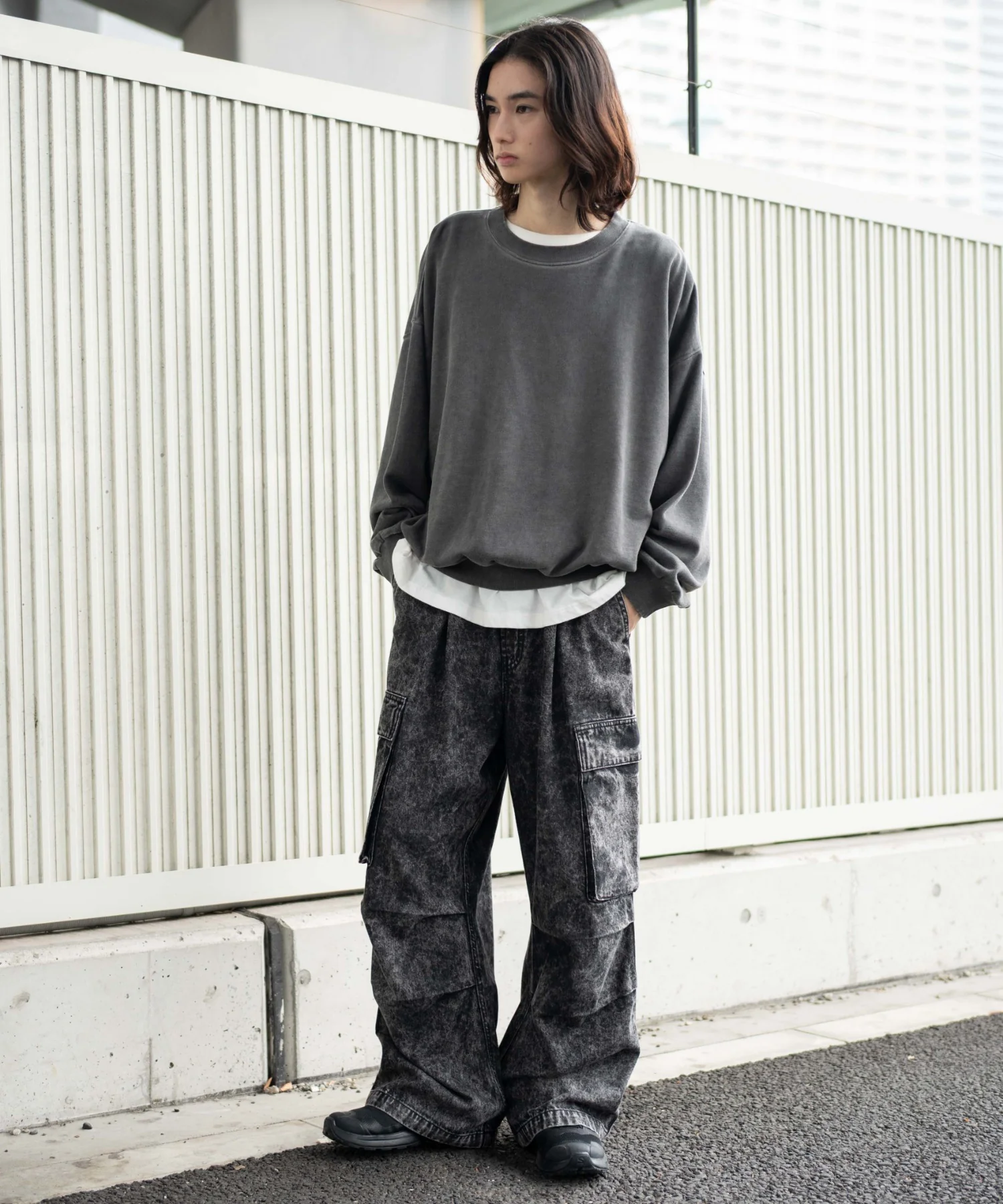 デニムイージーカーゴパンツ - Image 11