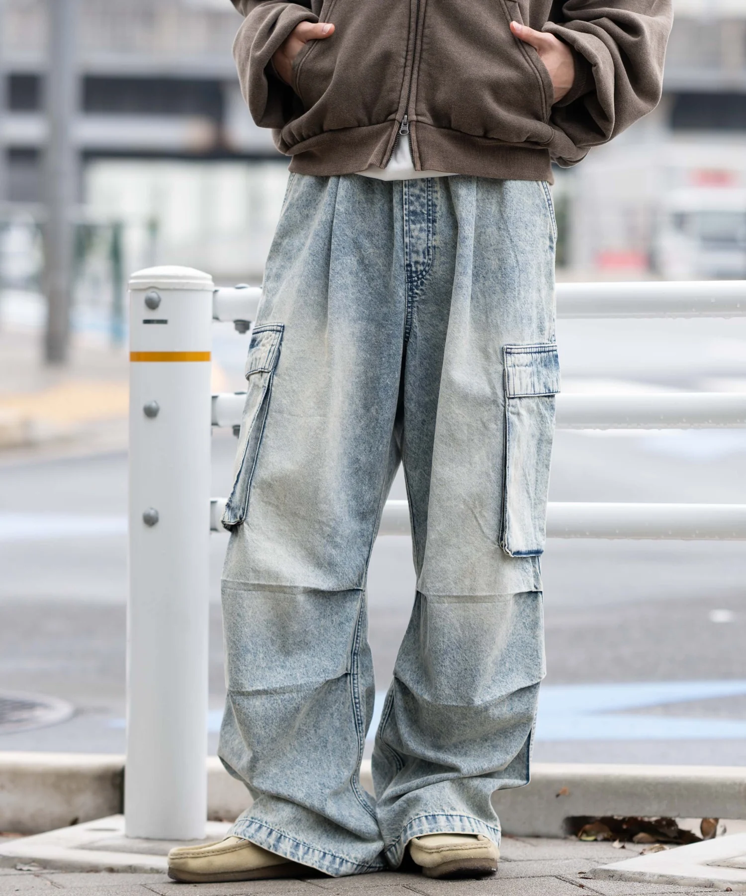 デニムイージーカーゴパンツ - Image 2