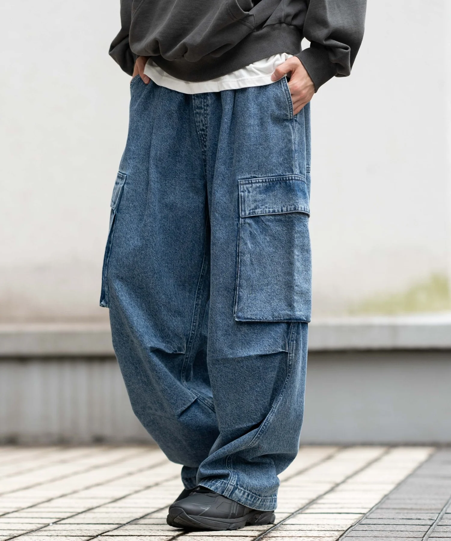 デニムイージーカーゴパンツ - Image 30