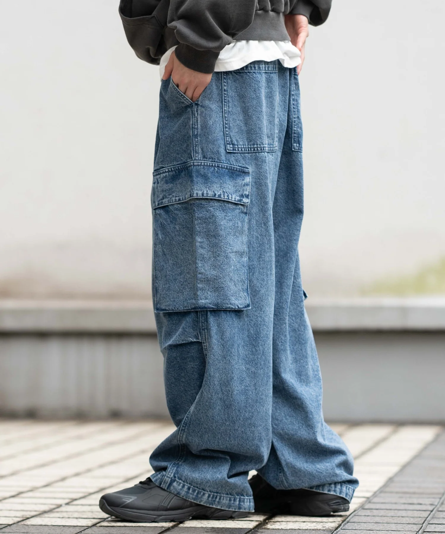 デニムイージーカーゴパンツ - Image 31