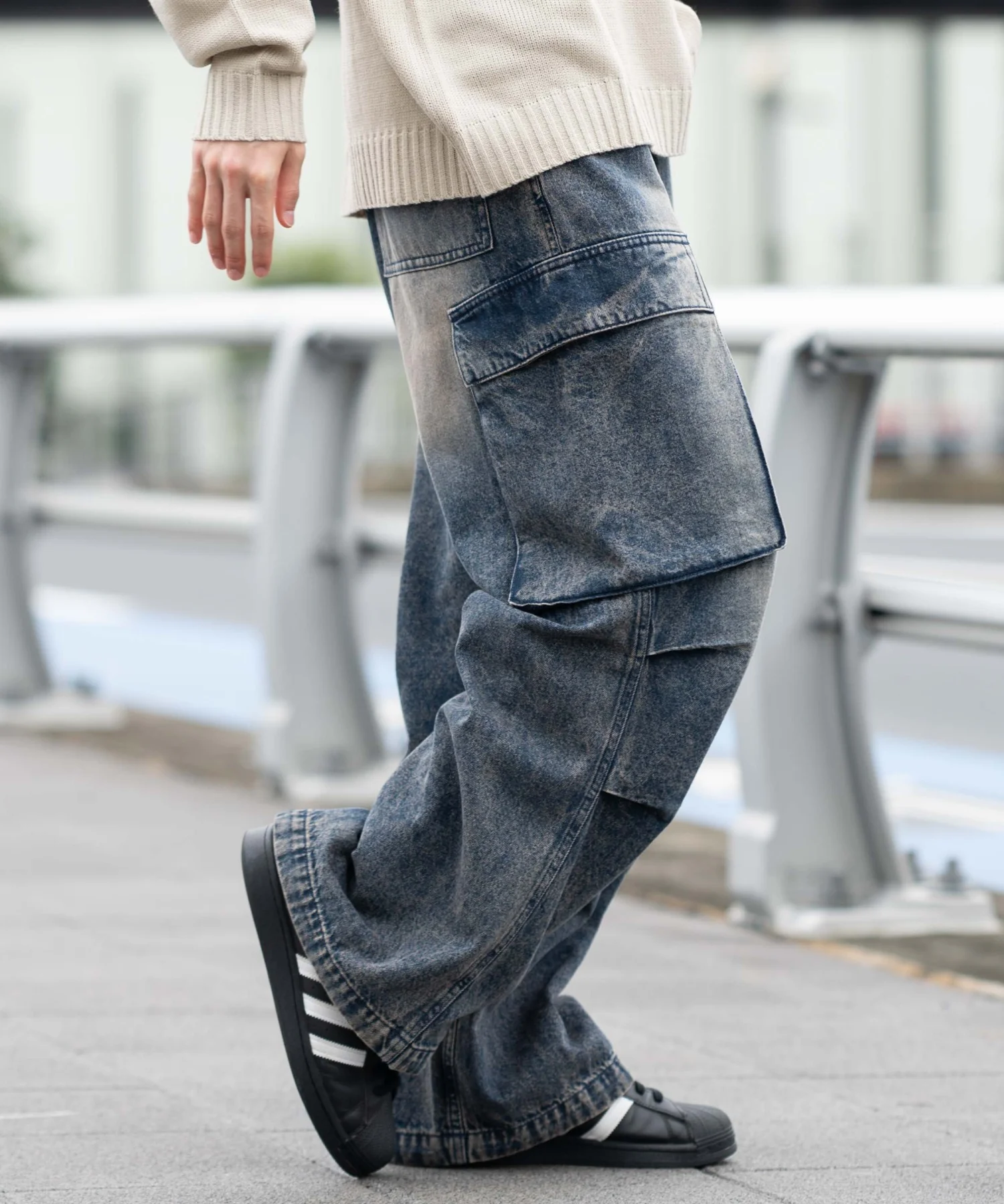 デニムイージーカーゴパンツ - Image 40