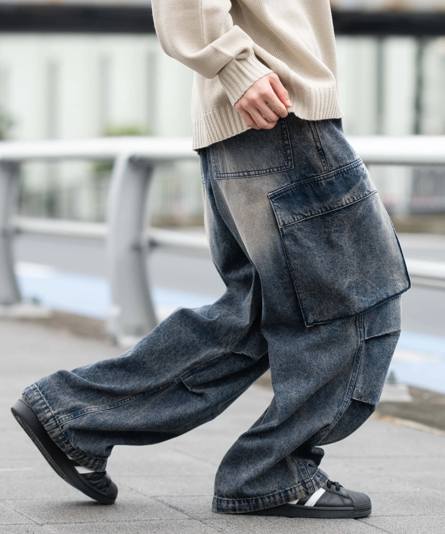 デニムイージーカーゴパンツ - Image 41
