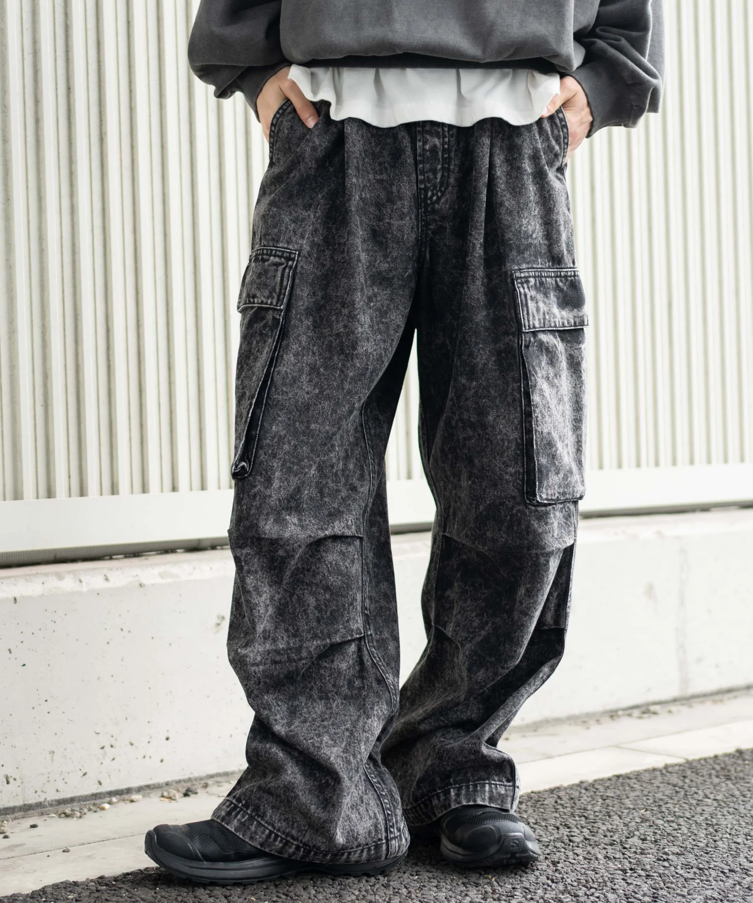 デニムイージーカーゴパンツ - Image 51
