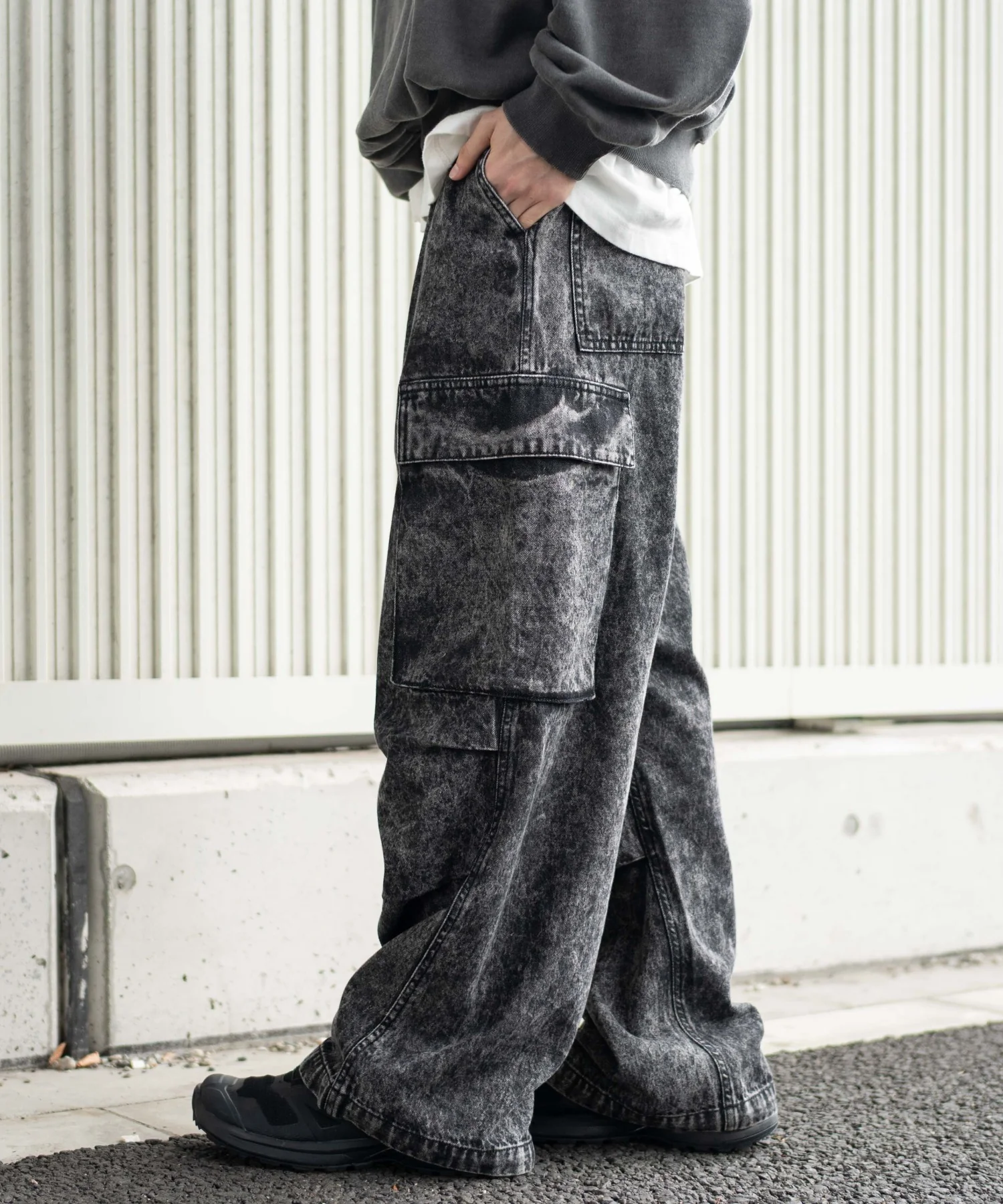 デニムイージーカーゴパンツ - Image 52