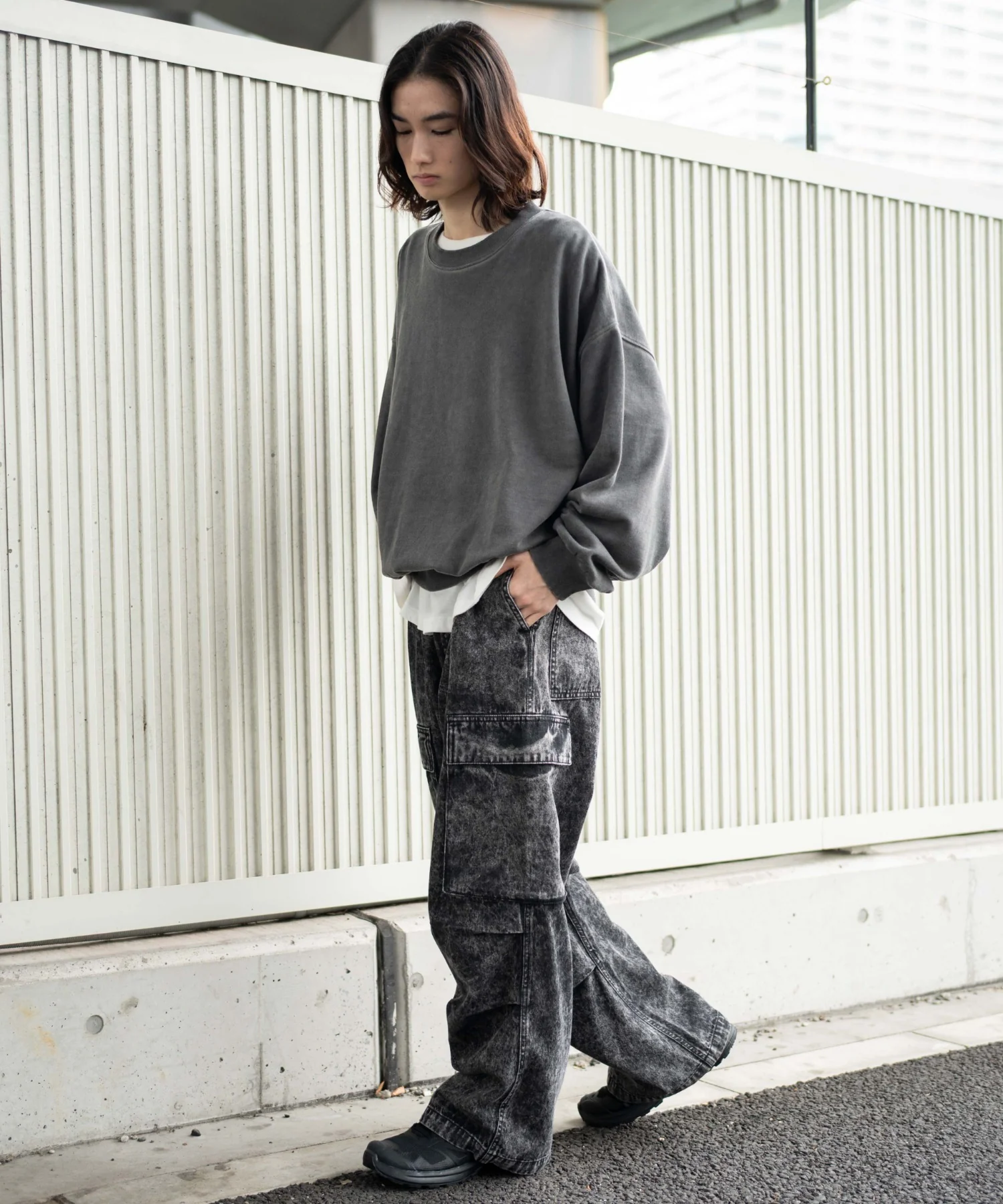 デニムイージーカーゴパンツ - Image 57