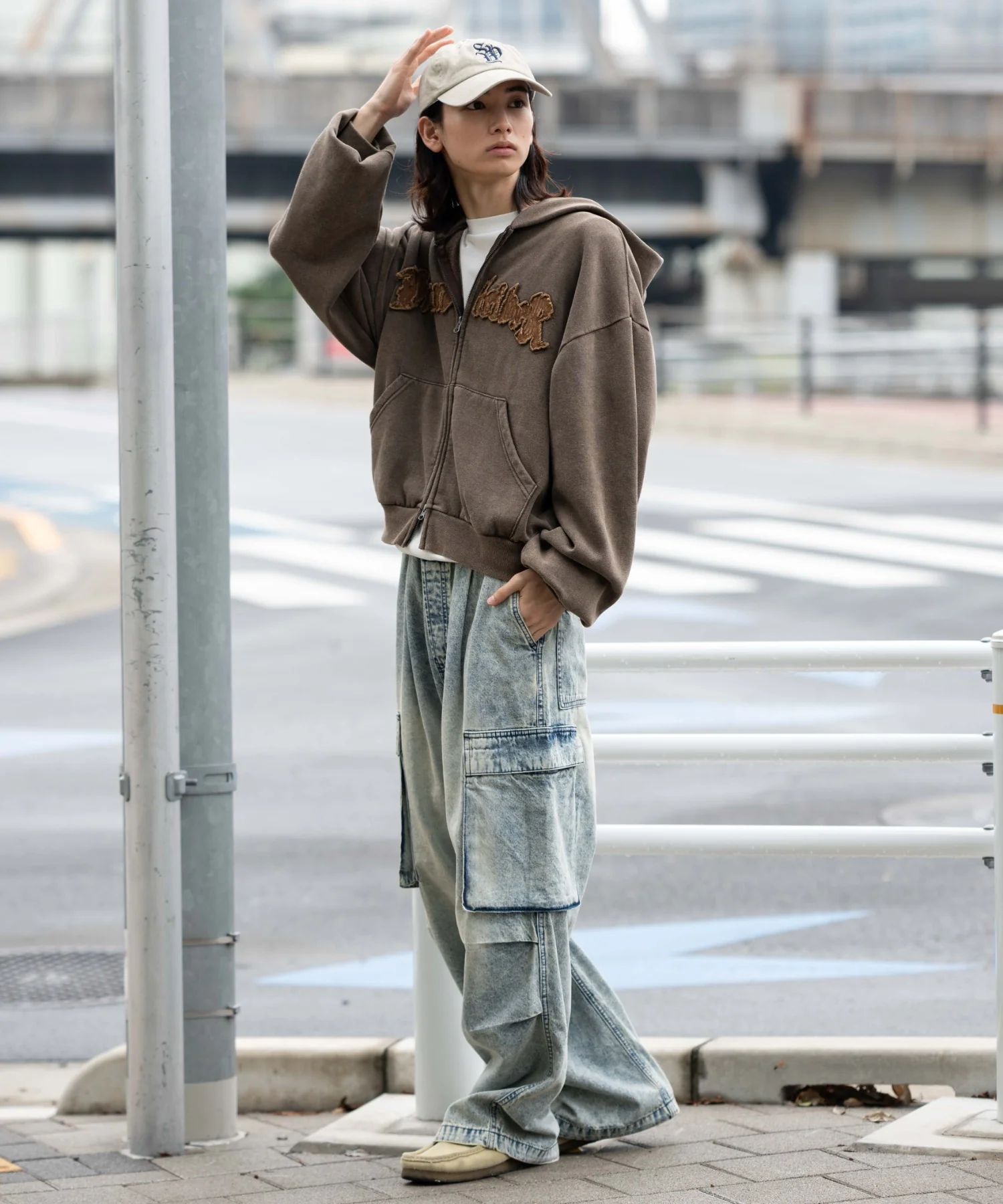 デニムイージーカーゴパンツ - Image 6
