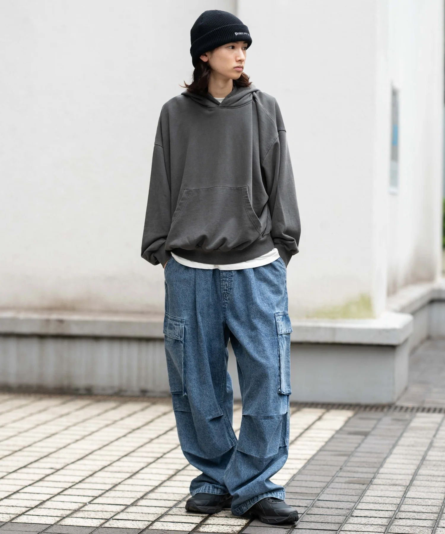 デニムイージーカーゴパンツ - Image 8
