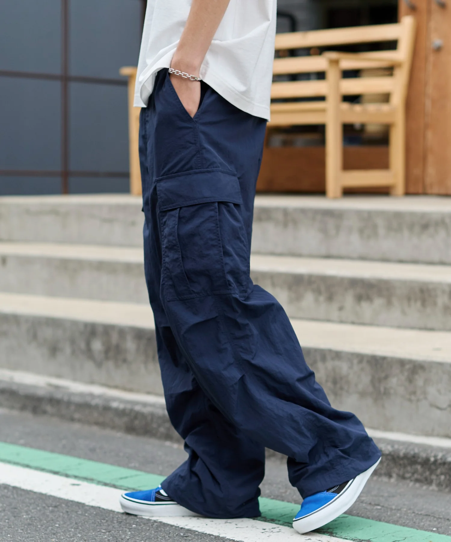 ナイロンイージーカーゴパンツ - Image 18