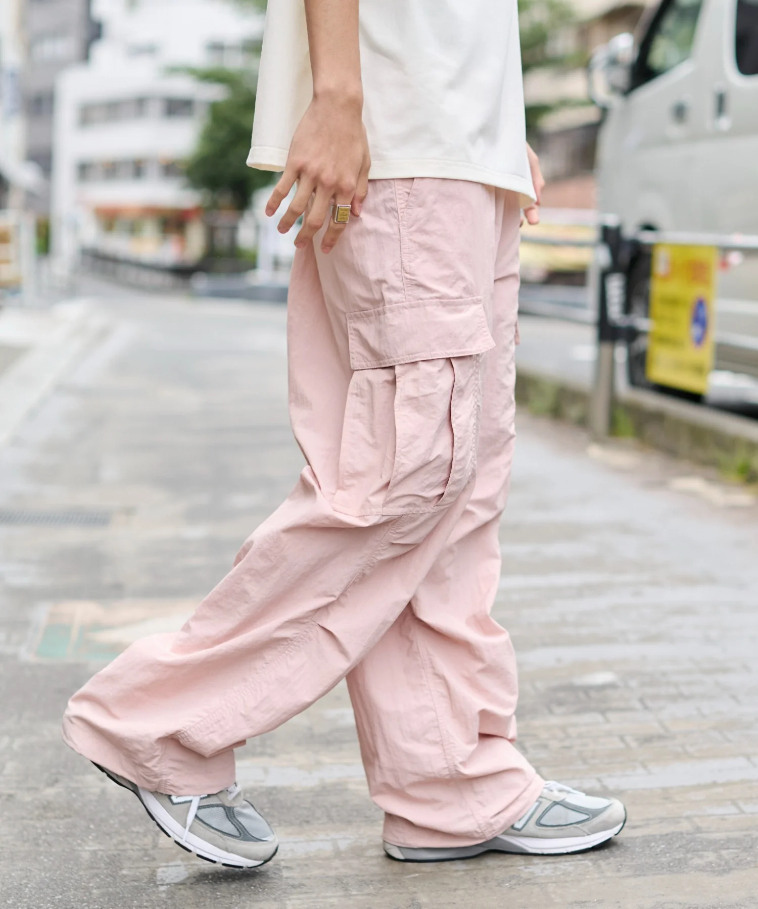 ナイロンイージーカーゴパンツ - Image 23