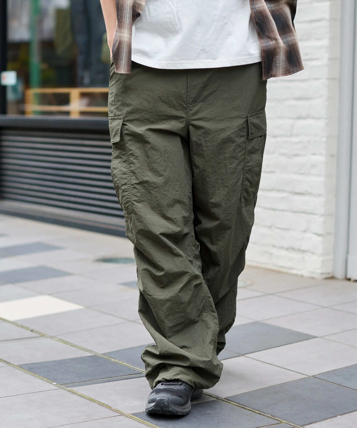 ナイロンイージーカーゴパンツ - Image 30