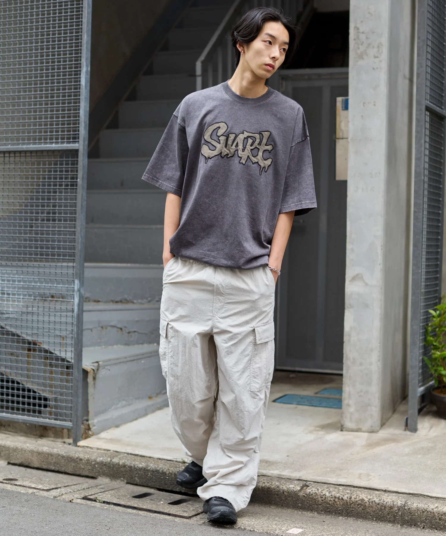 ナイロンイージーカーゴパンツ - Image 37