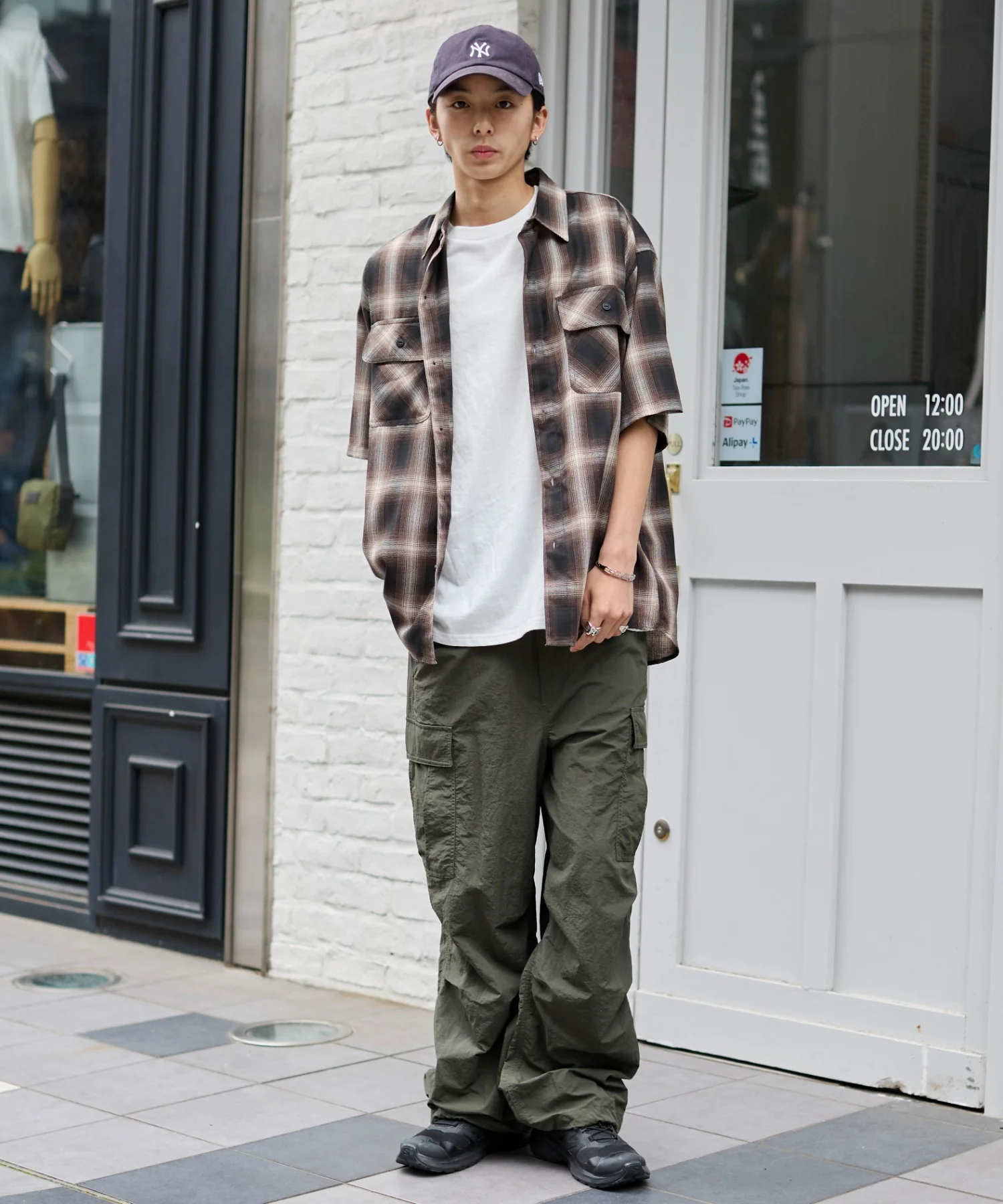 ナイロンイージーカーゴパンツ - Image 8