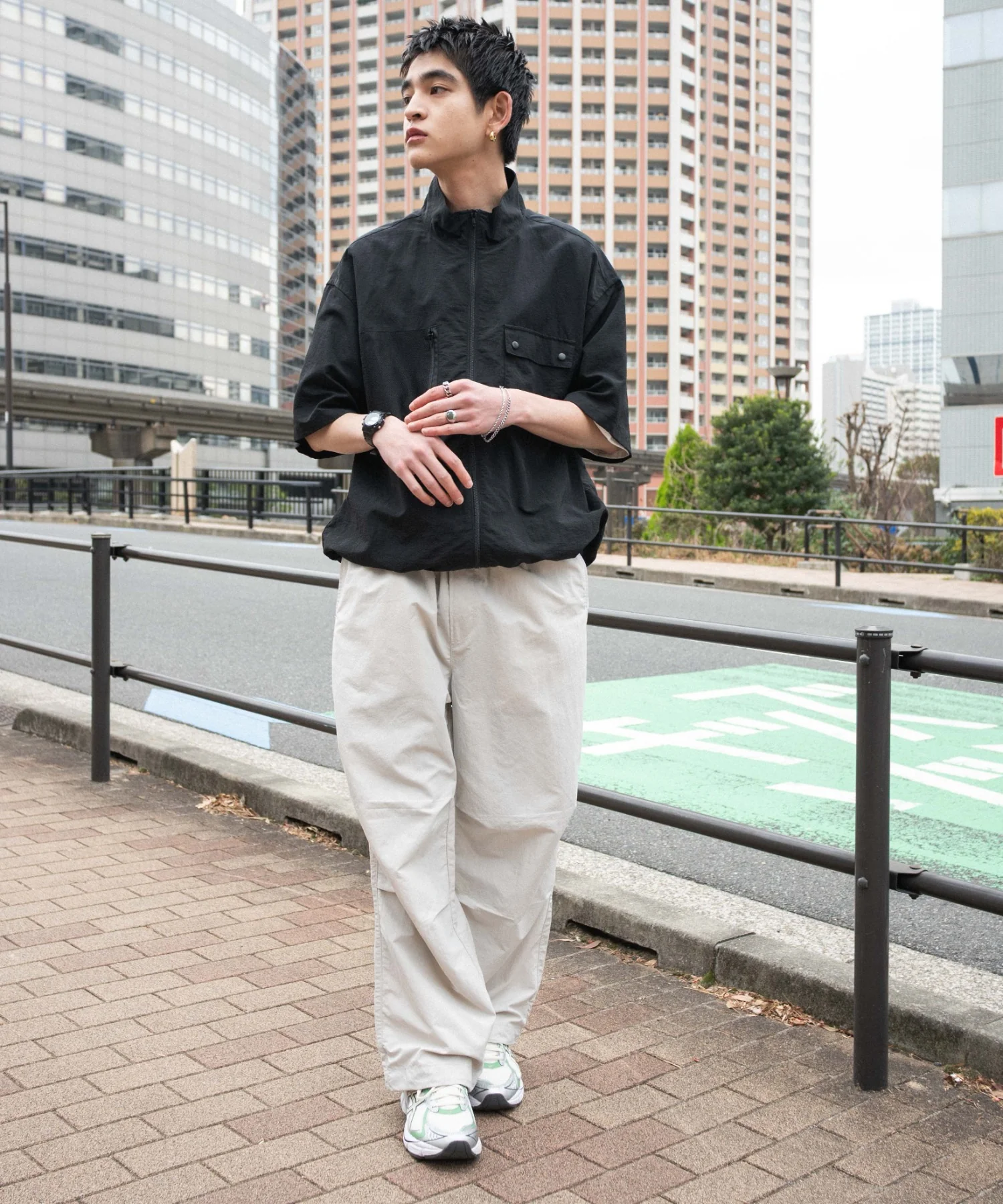 ナイロンイージーパンツ - Image 5