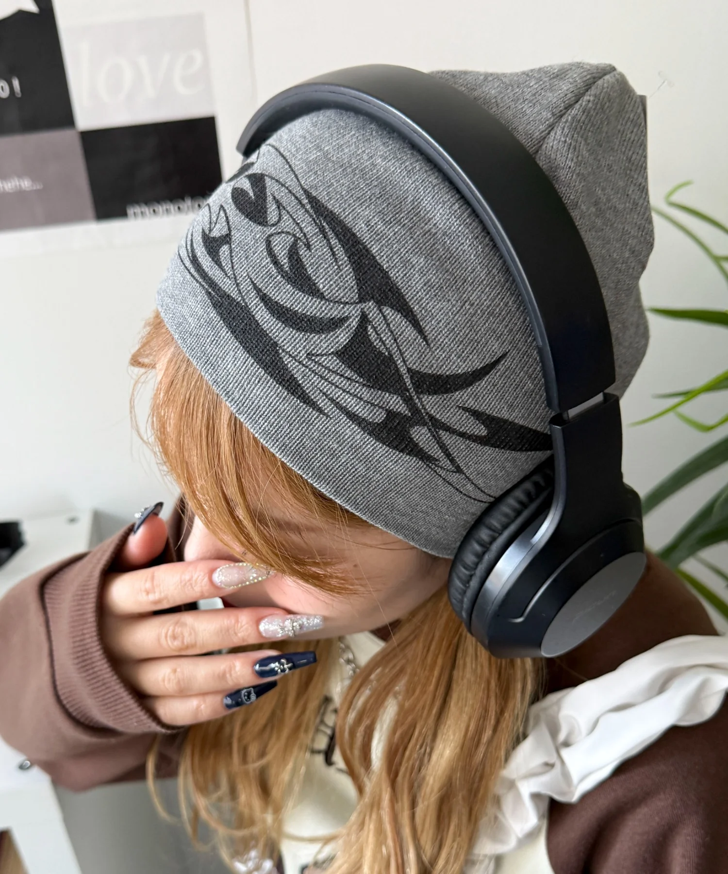 トライバルロゴシングルニットワッチ - Image 3