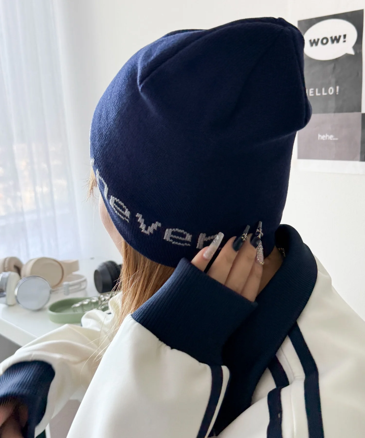 ロゴシングルニットワッチ - Image 4