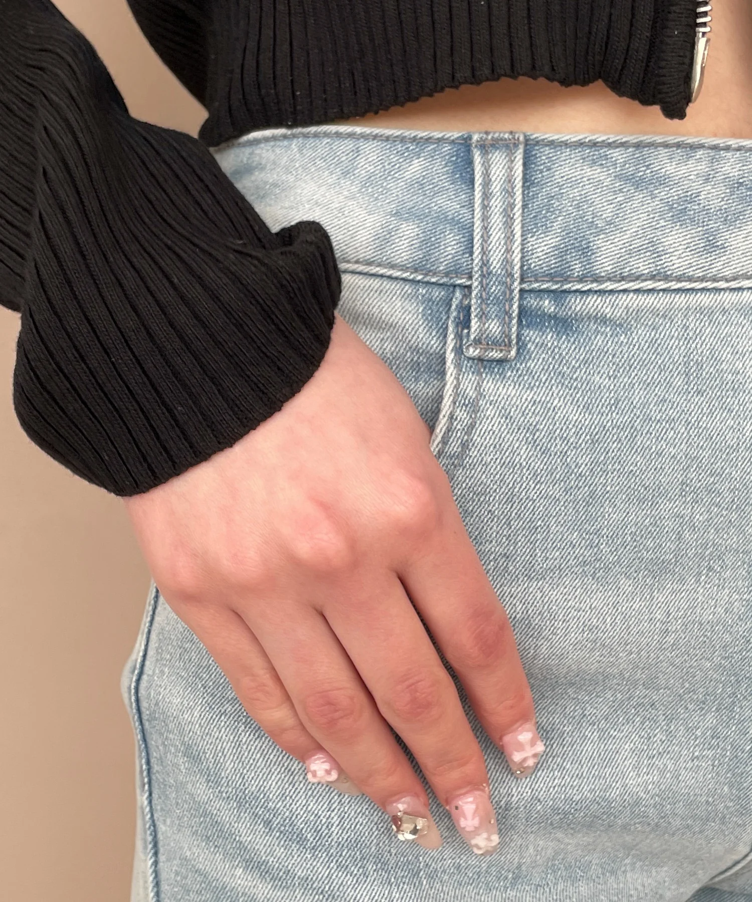 ローライズフレアデニムパンツ - Image 5