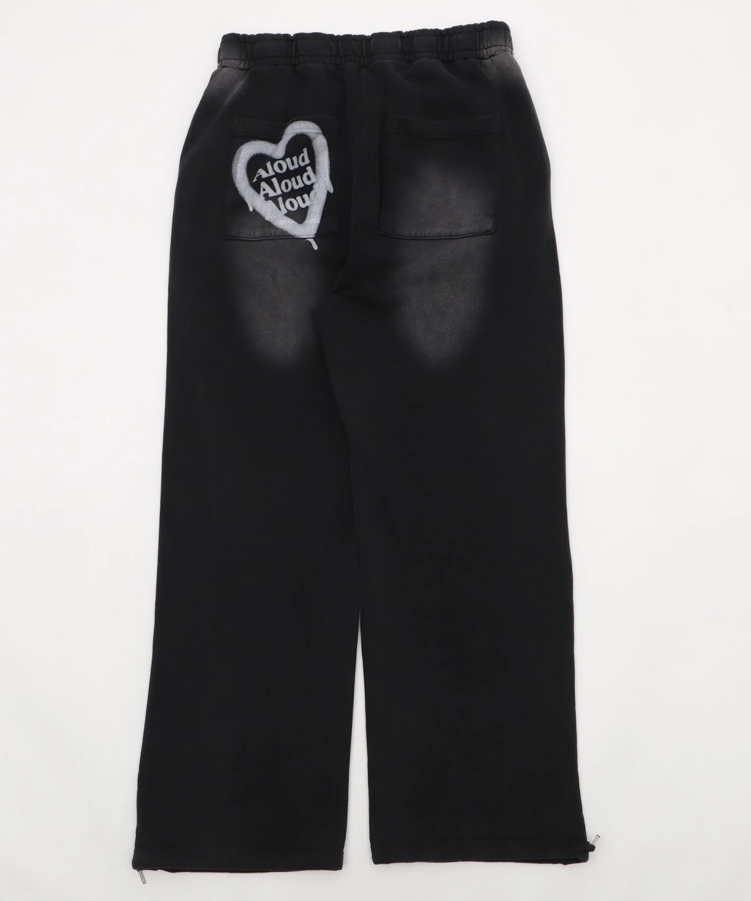 アシッドウォッシュグラフィックスウェットパンツ - Image 24