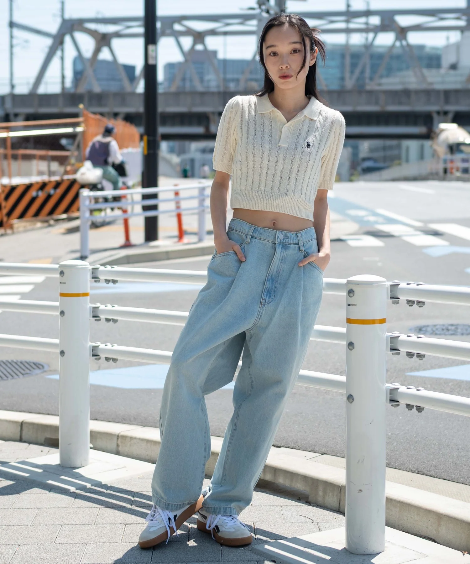 ルーズテーパードデニムパンツ - Image 6